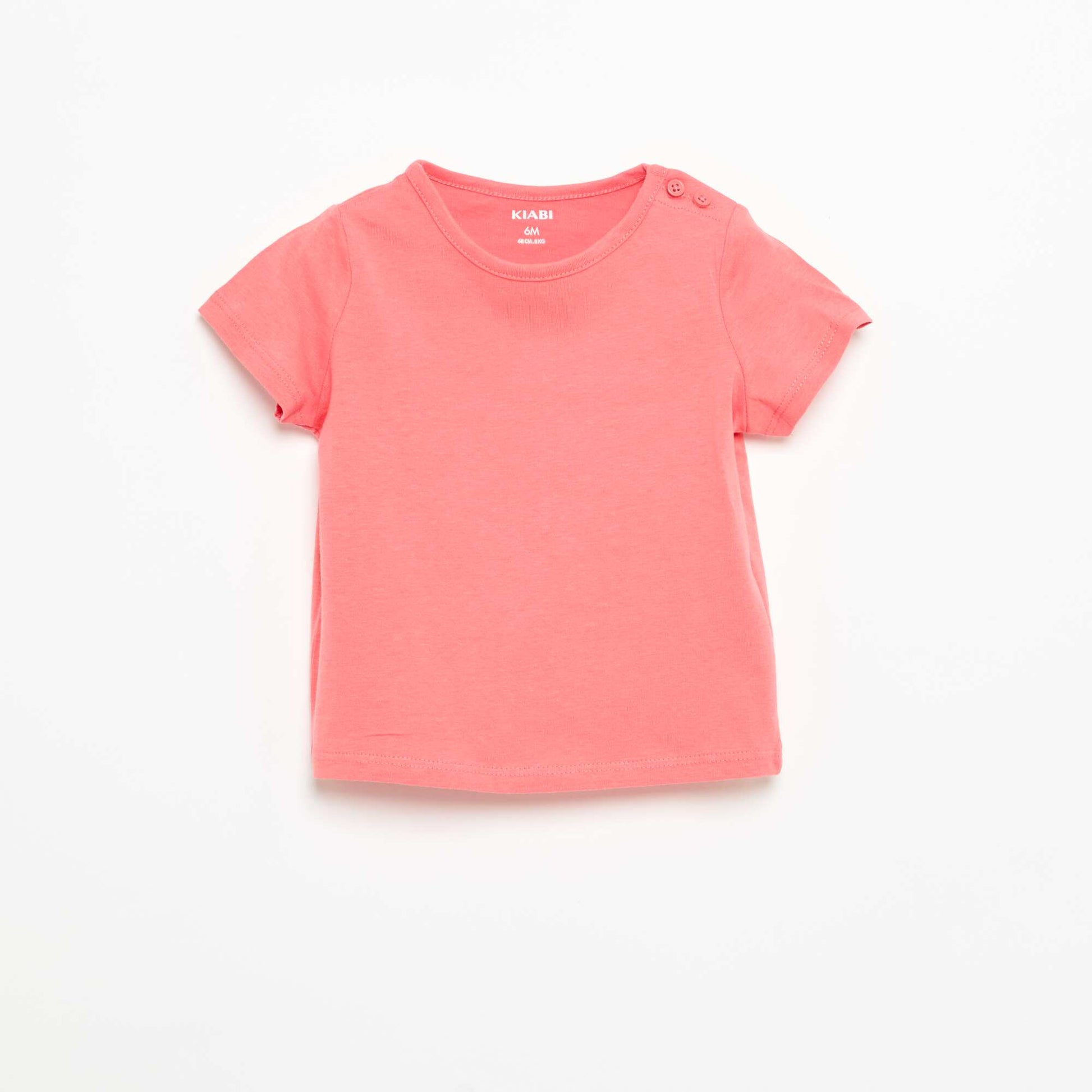 Lot de 4 T-shirts unis BLANC
