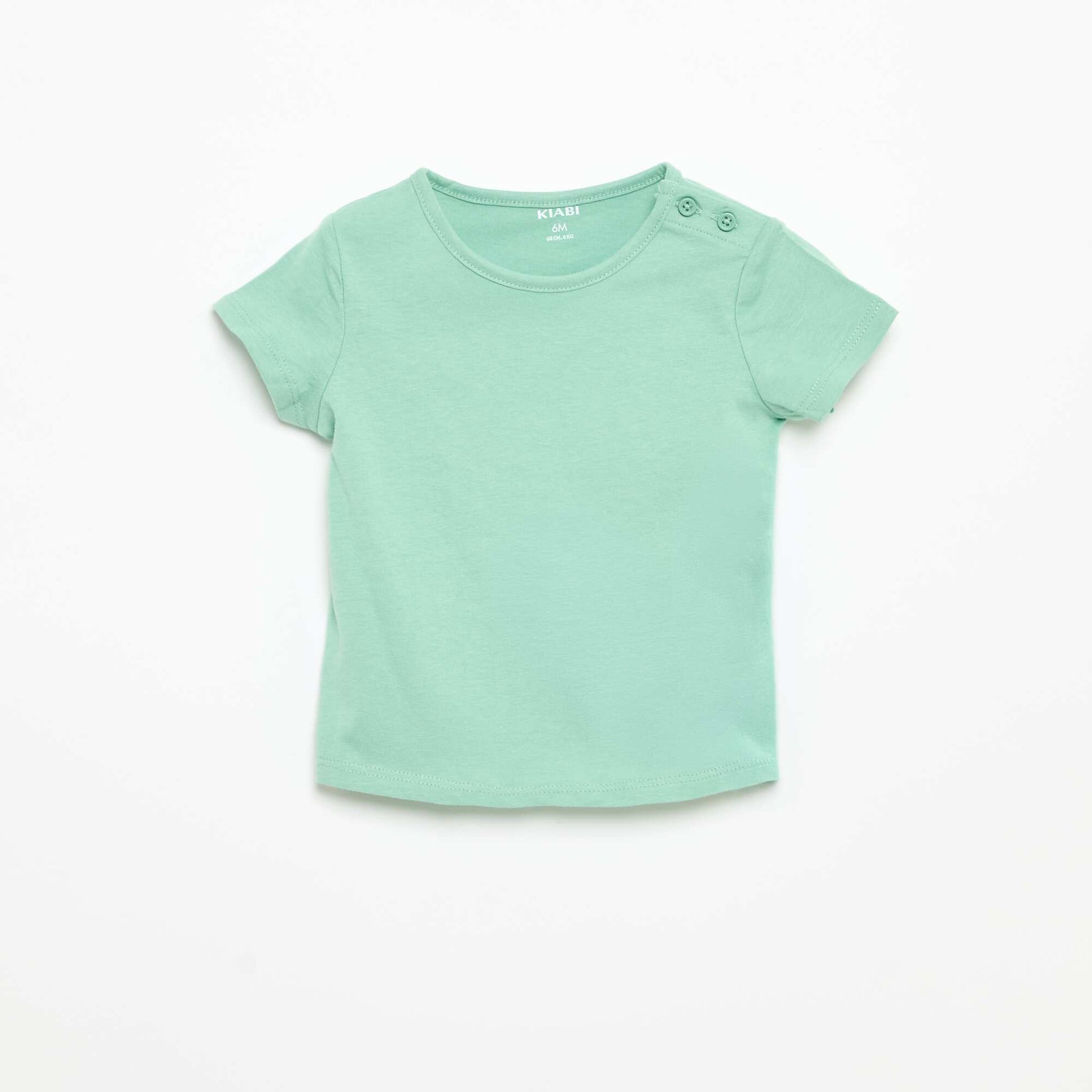 Lot de 4 T-shirts unis BLANC