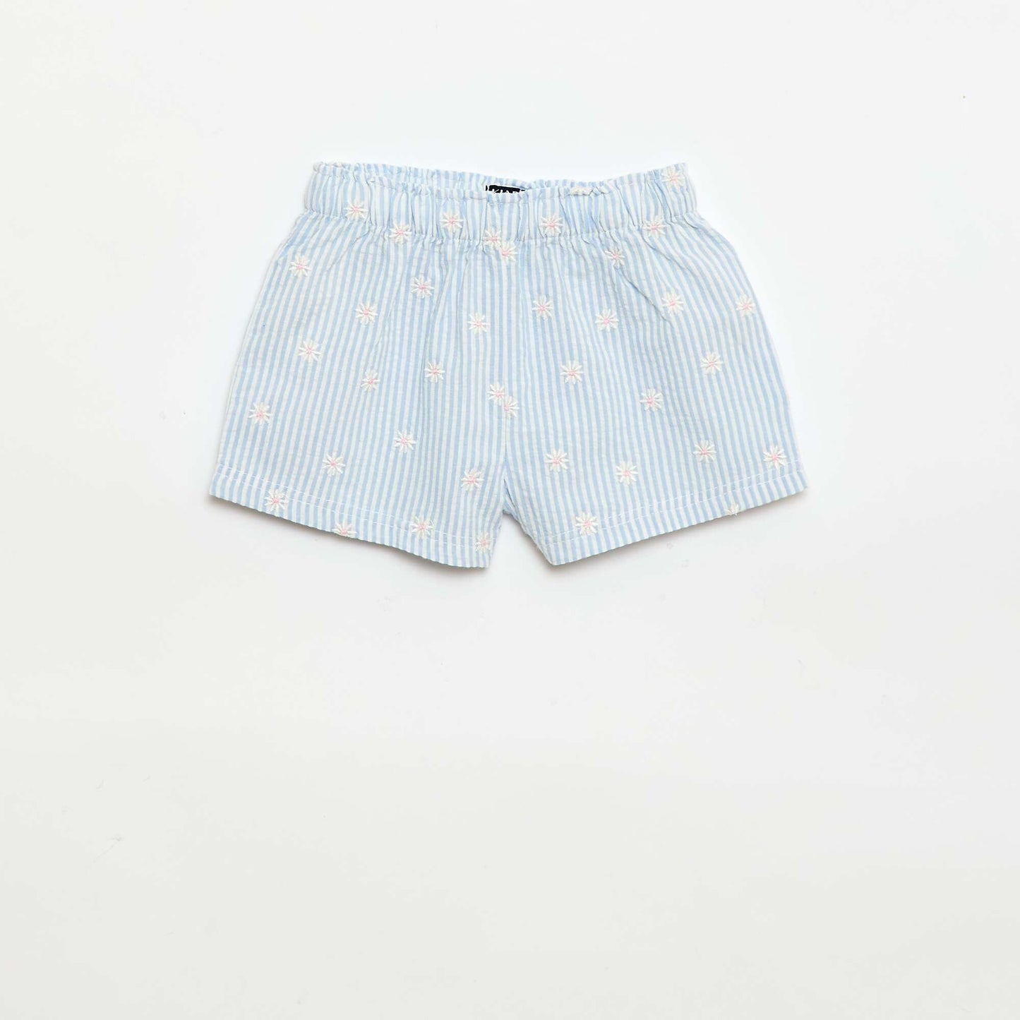 Ensemble blouse + short à motif vichy -  2 pièces BLEU