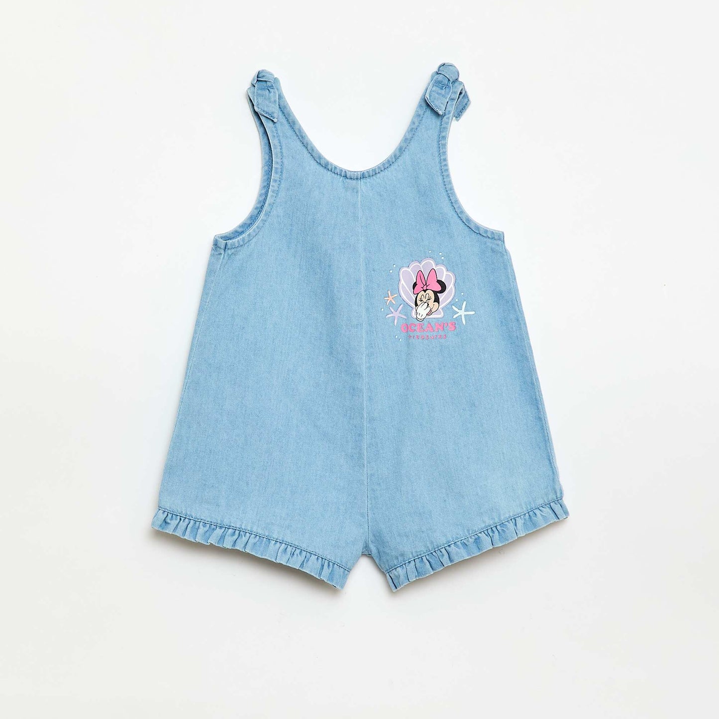 Ensemble t-shirt + combishort 'Disney' 'Mickey' BLANC