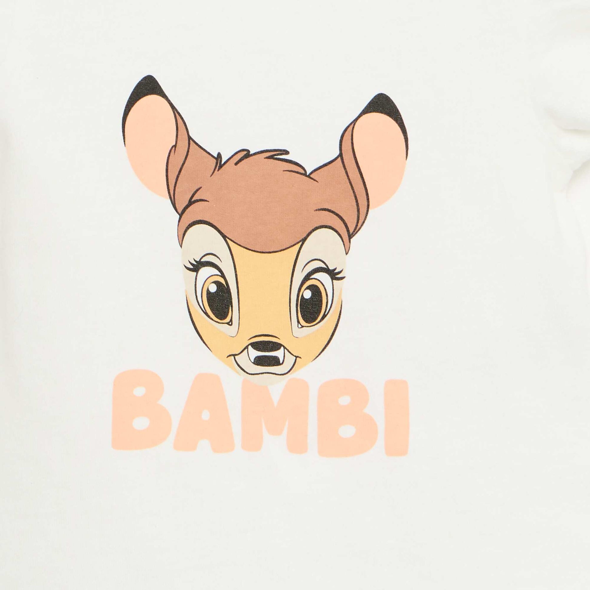 Tee-shirt print 'Disney' BLANC