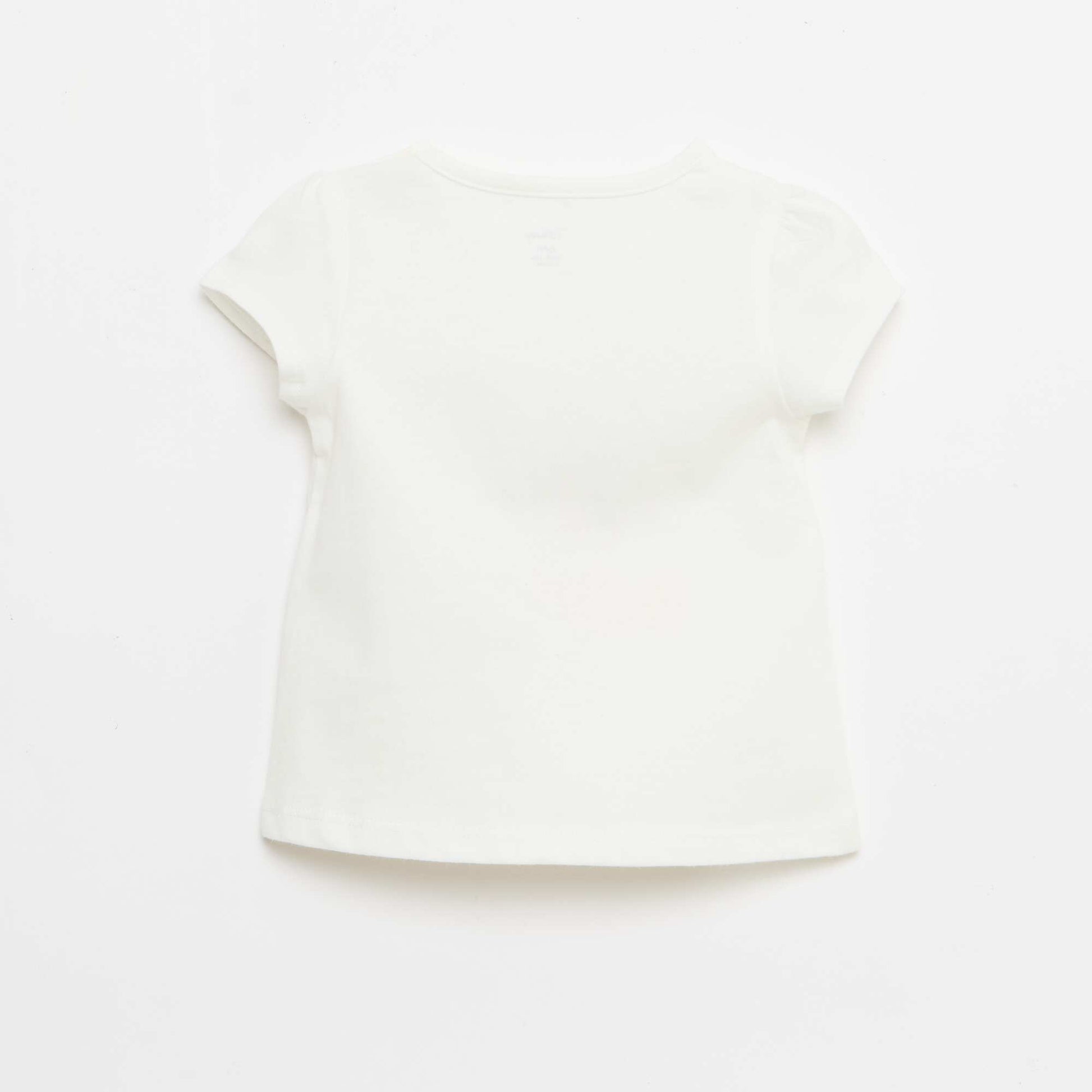 Tee-shirt print 'Disney' BLANC