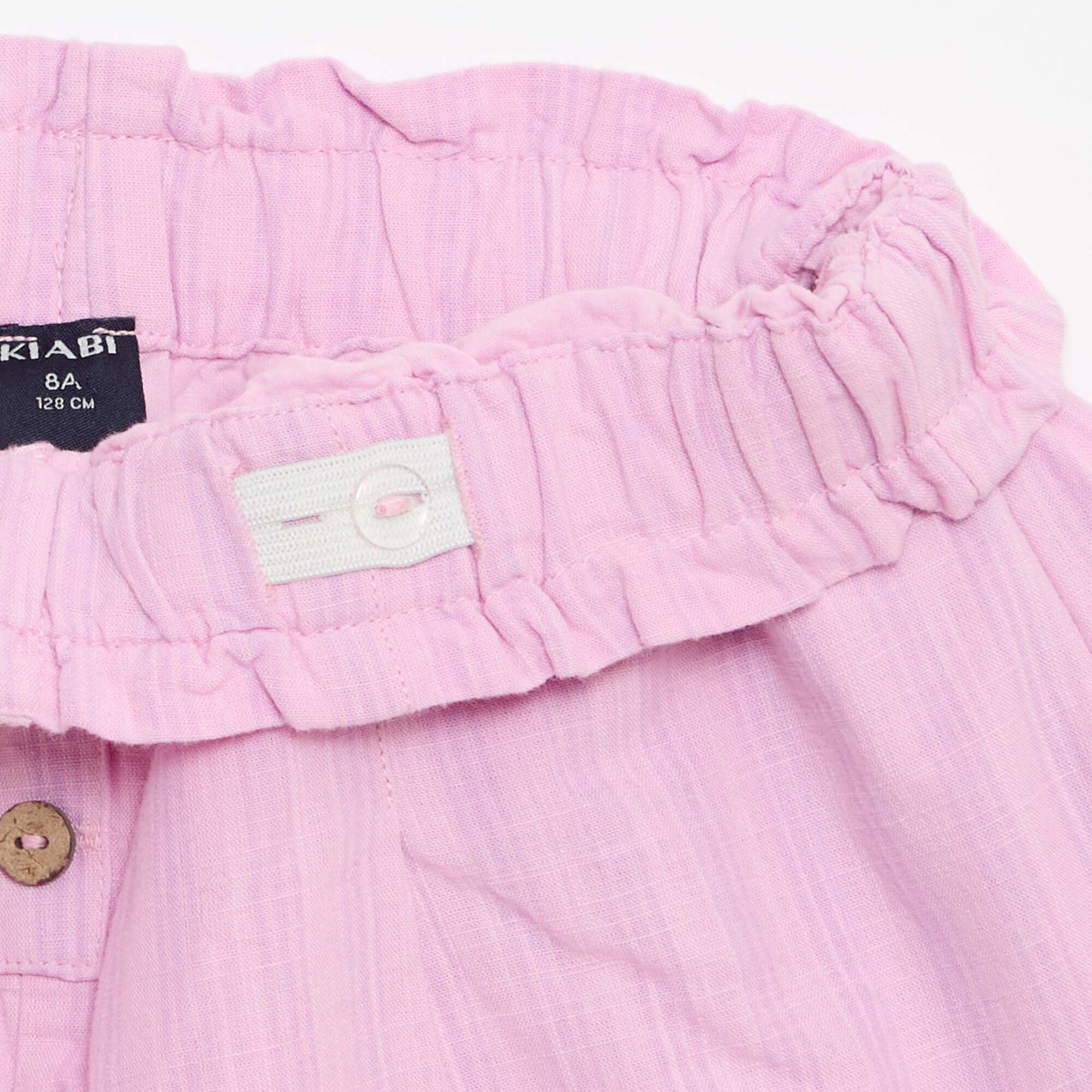 Short en seersucker coupe droite VIOLET