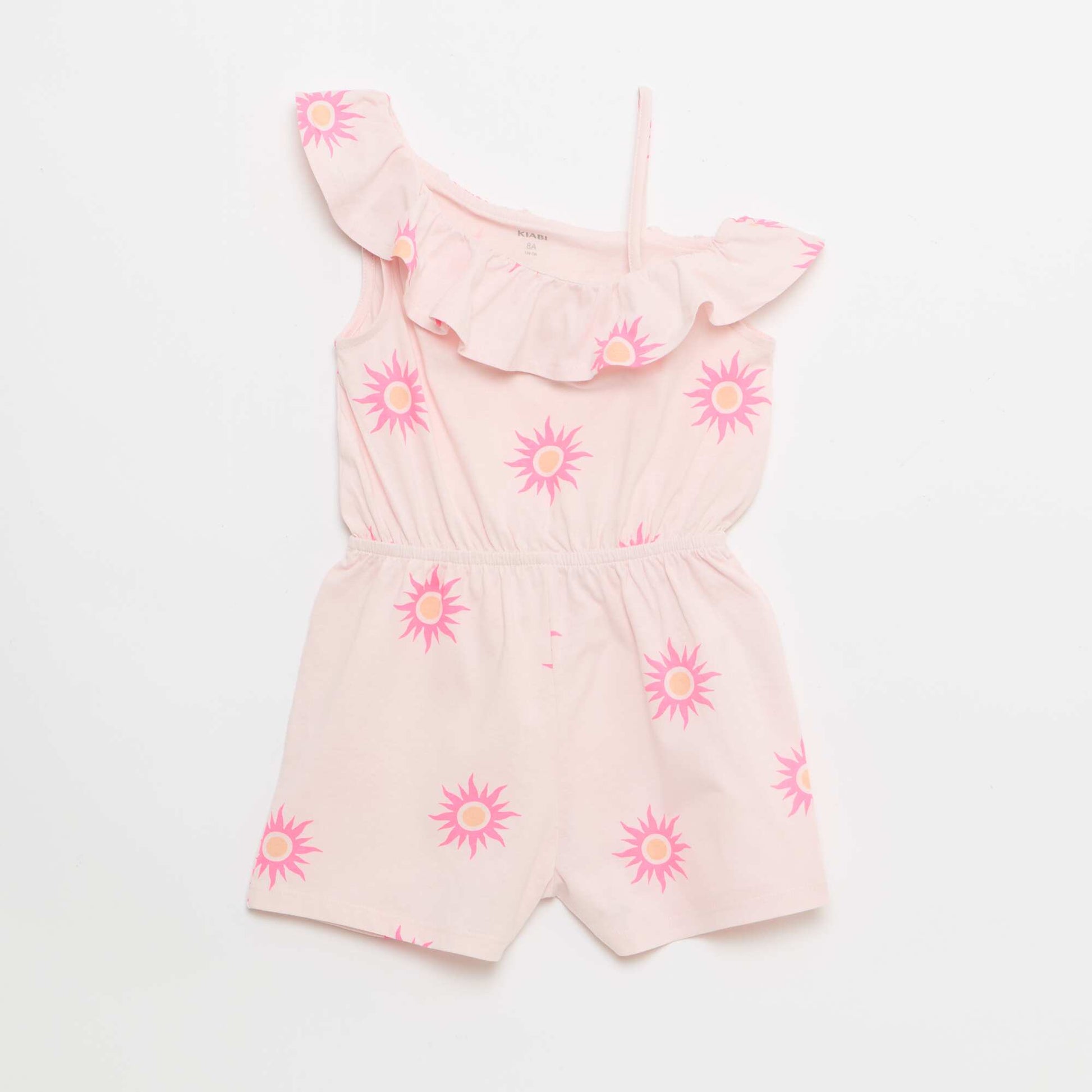 Combishort avec col asymétrique ROSE
