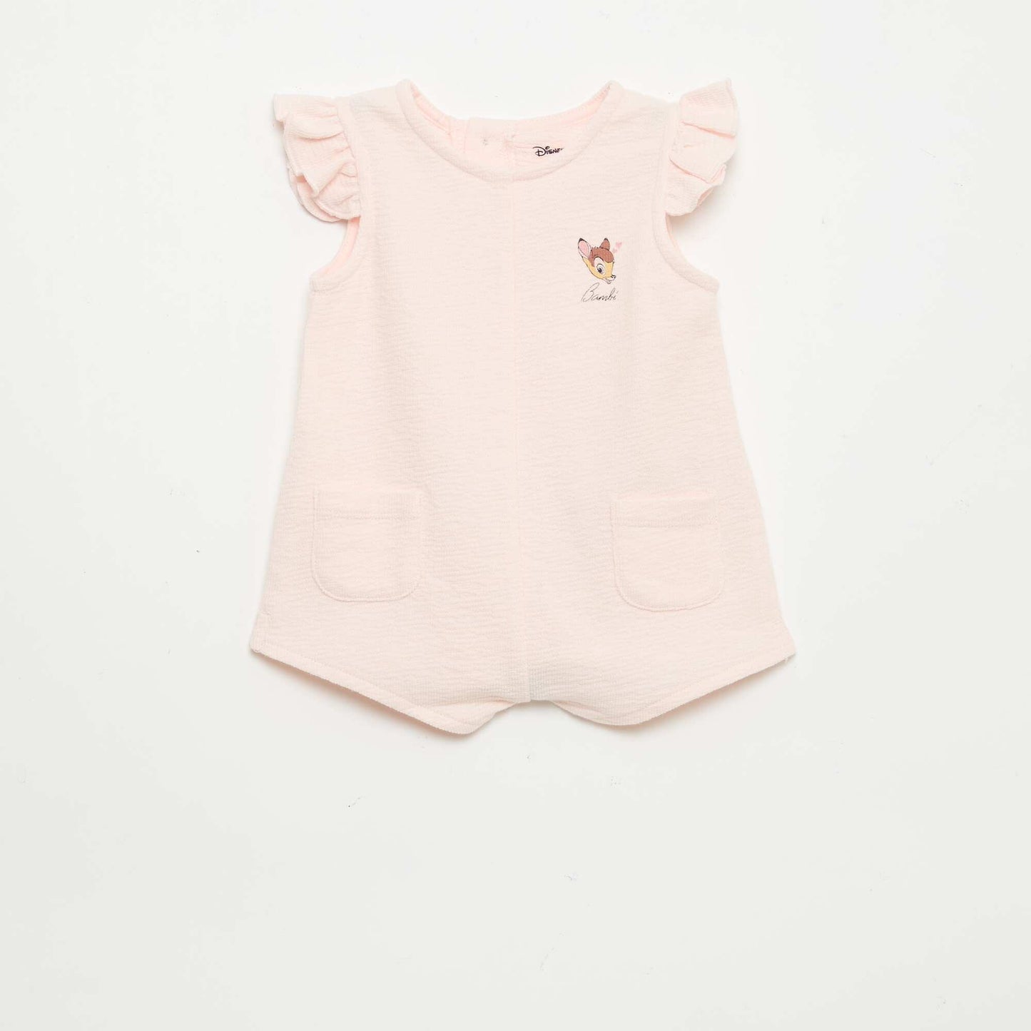 Combinaison short en baby Terry ROSE