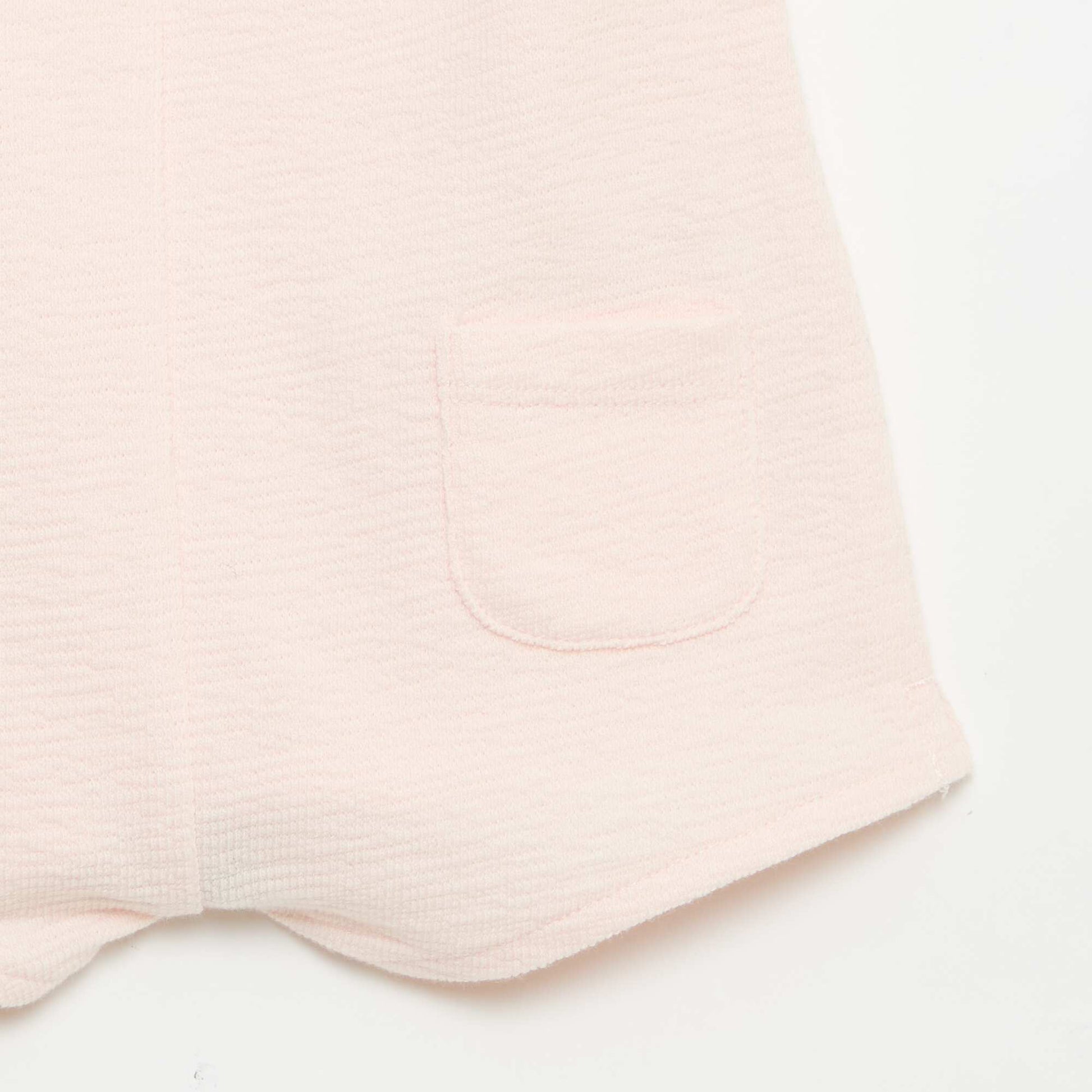 Combinaison short en baby Terry ROSE