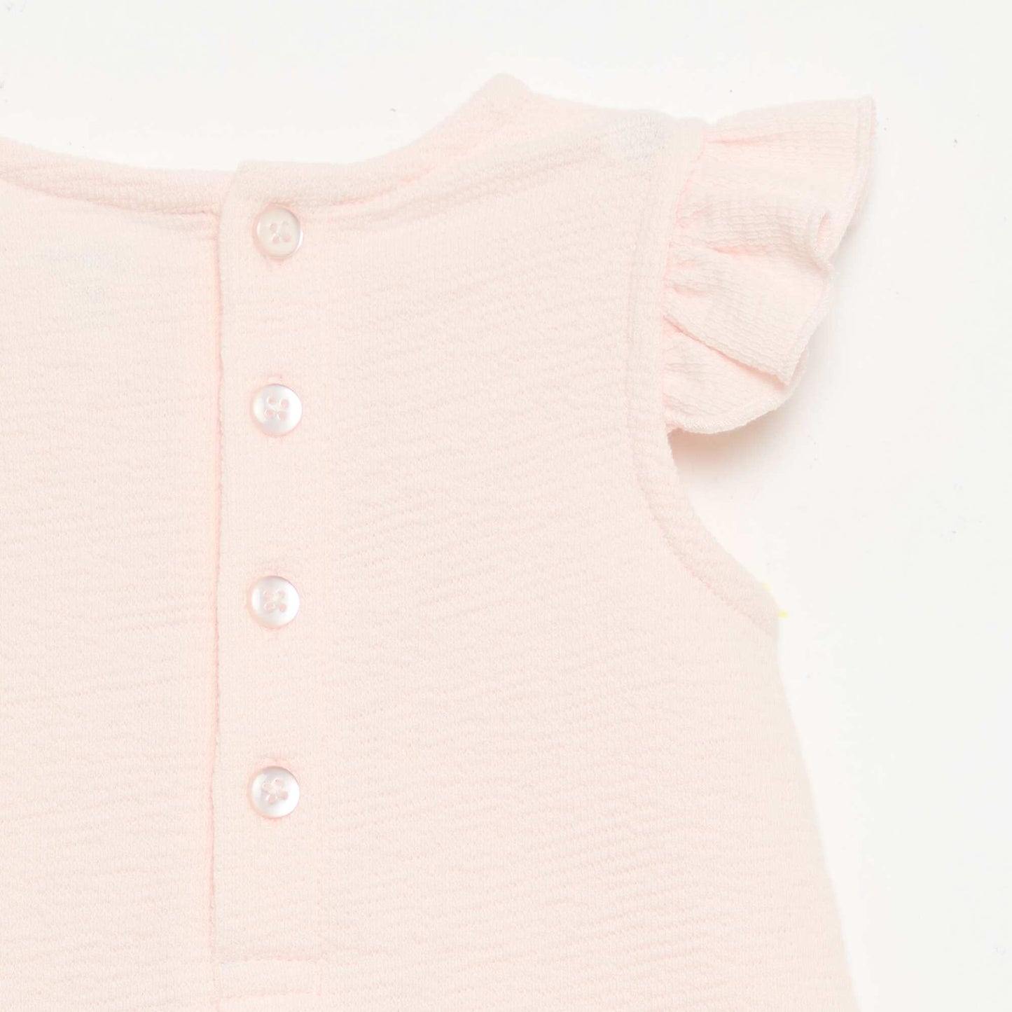 Combinaison short en baby Terry ROSE