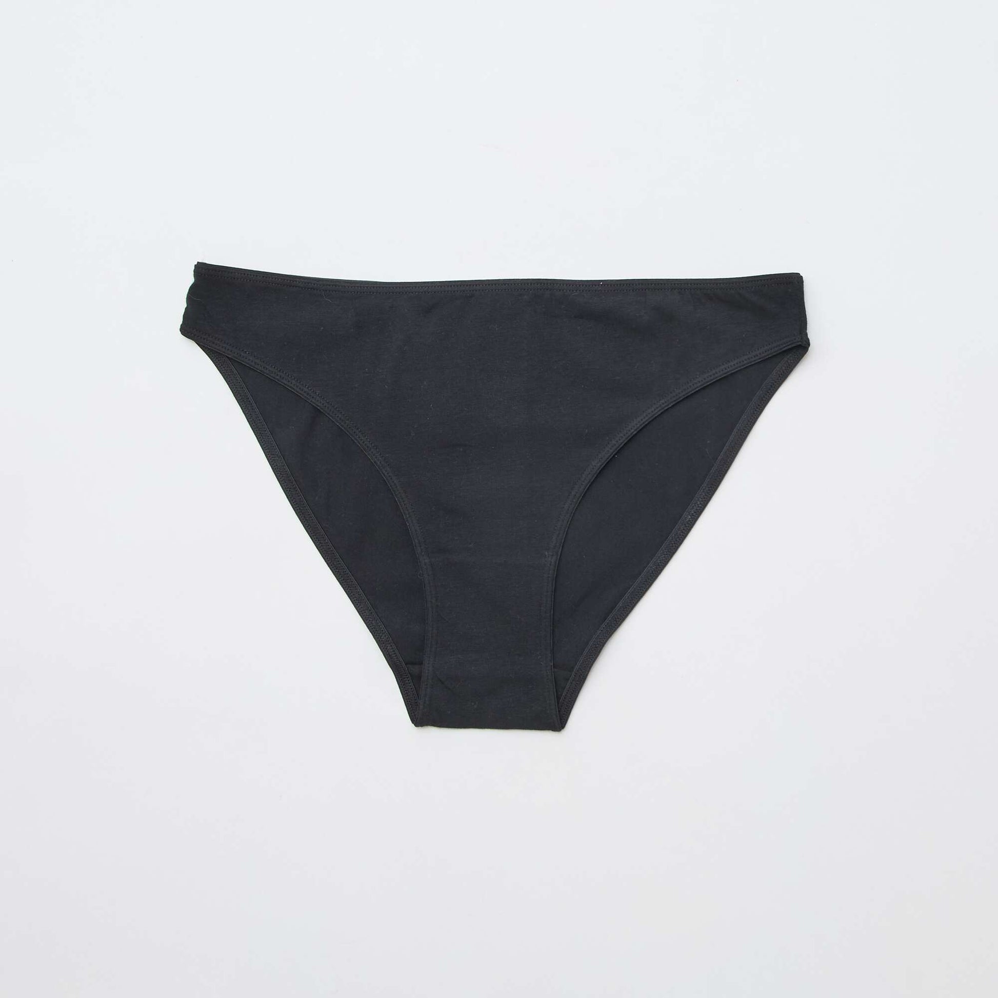 Lot de 7 culottes en coton NOIR