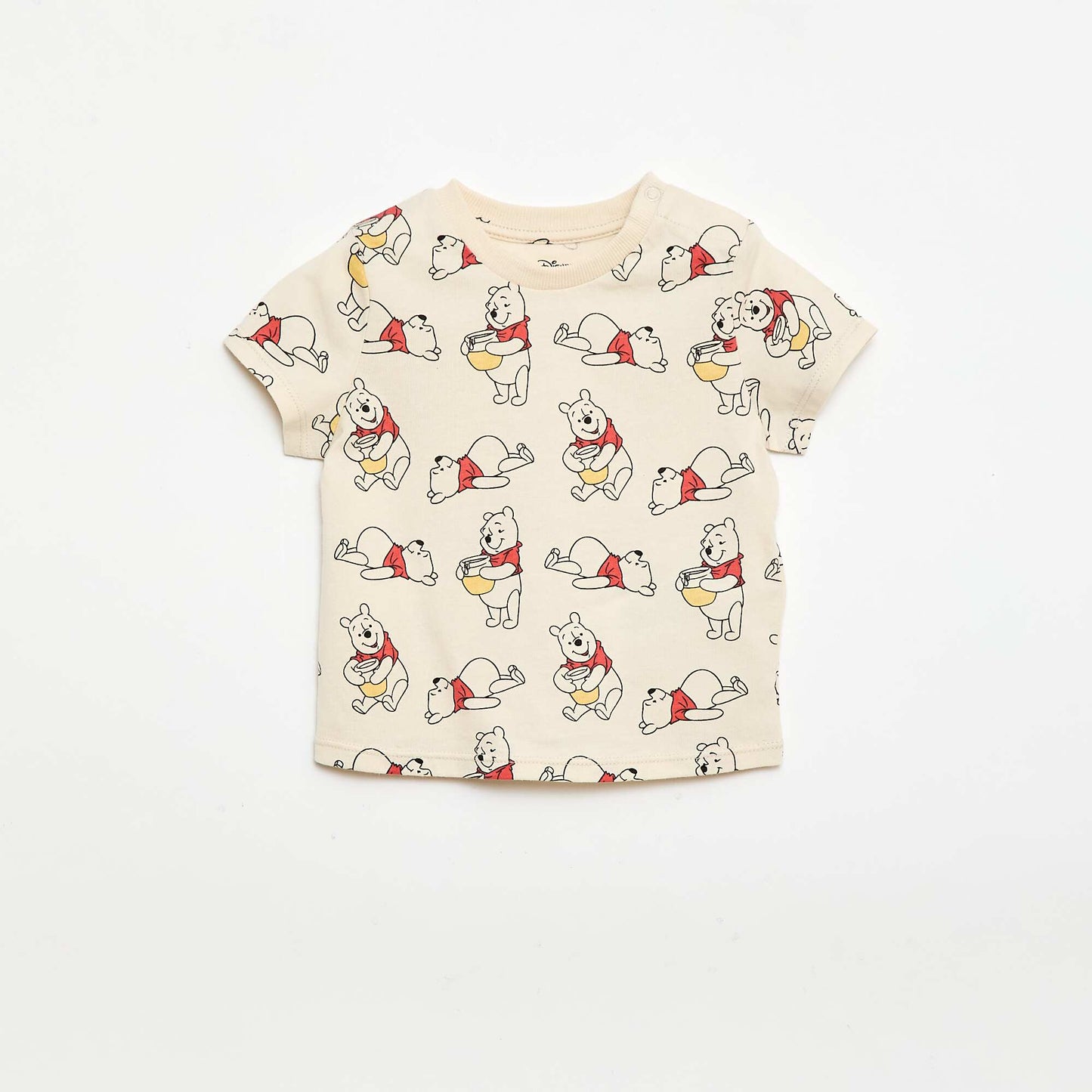 Ensemble t-shirt + salopette 'Winnie' 'Disney' - 2 pièces BEIGE