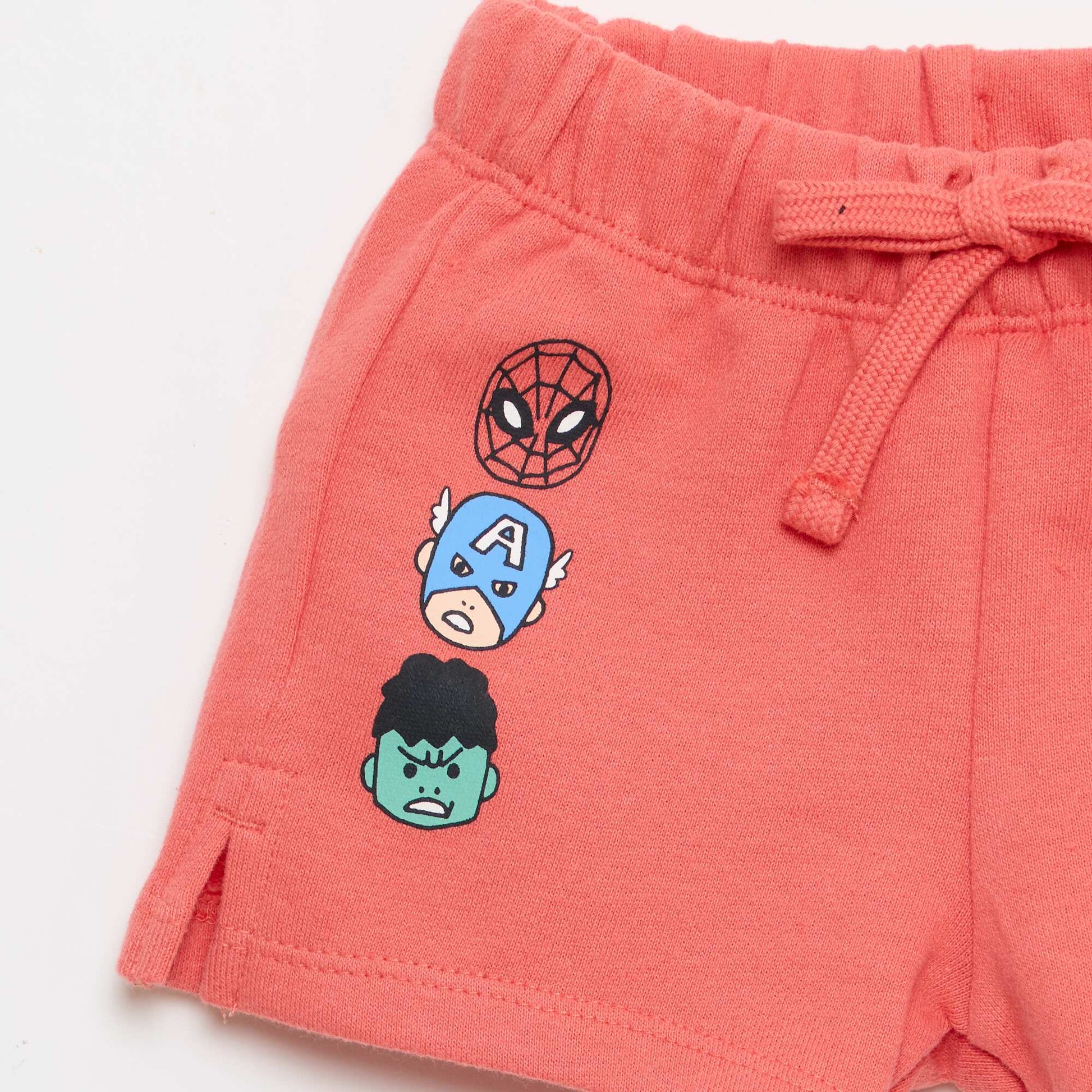 Ensemble 2 pièces débardeur + short 'Marvel' BLANC