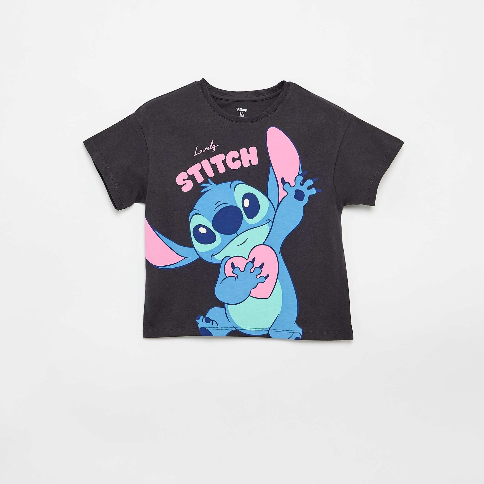 T-shirt 'Disney' à manches courtes NOIR