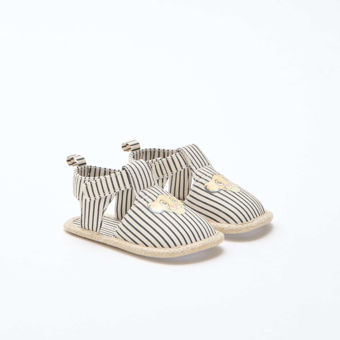 Sandales 'Disney' en toile BEIGE