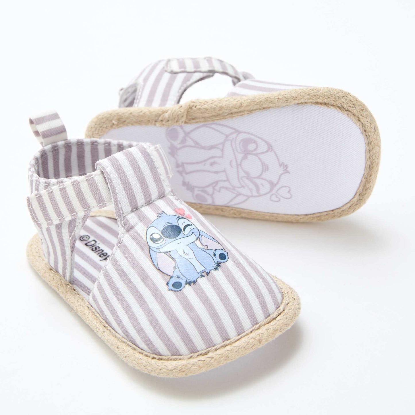Sandales 'Disney' en toile VIOLET
