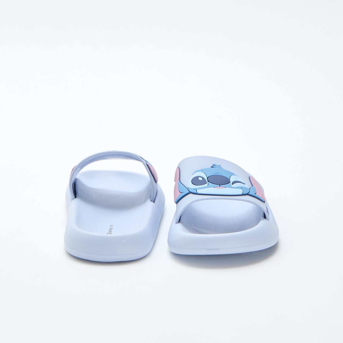 Paire de mules 'Disney' 'Stitch' unie BLEU