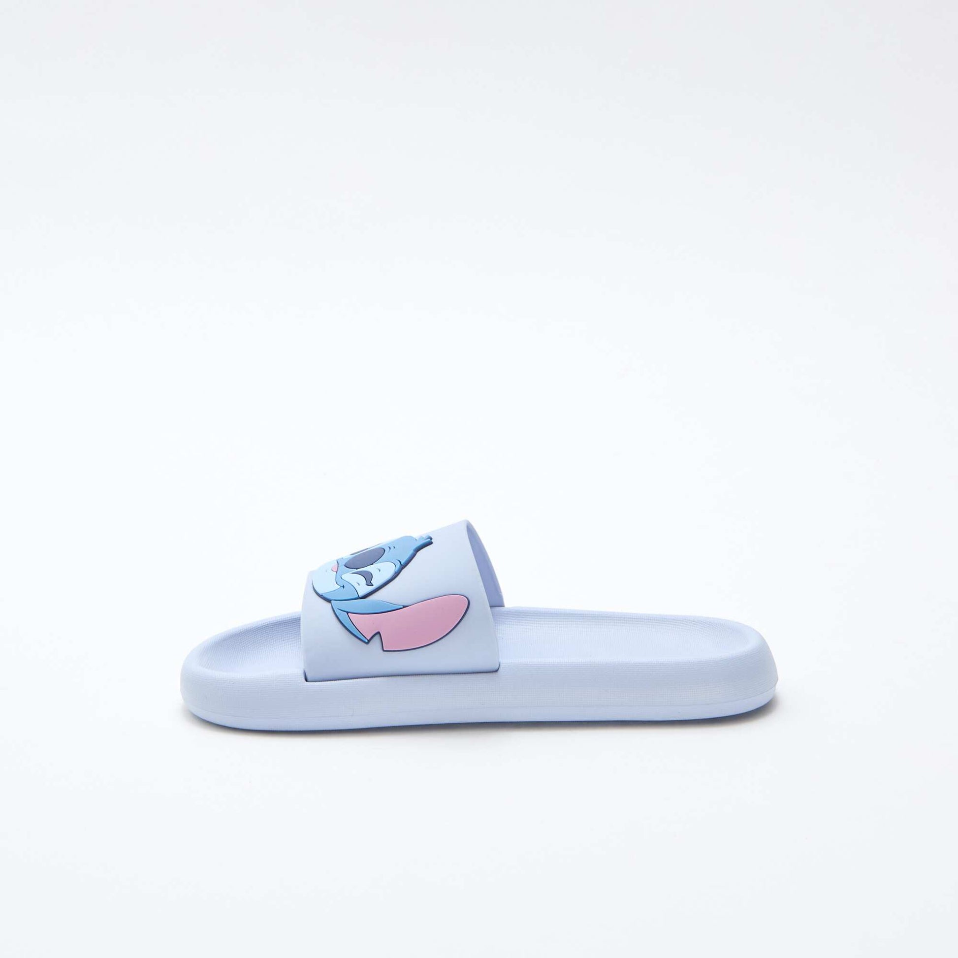 Paire de mules 'Disney' 'Stitch' unie BLEU