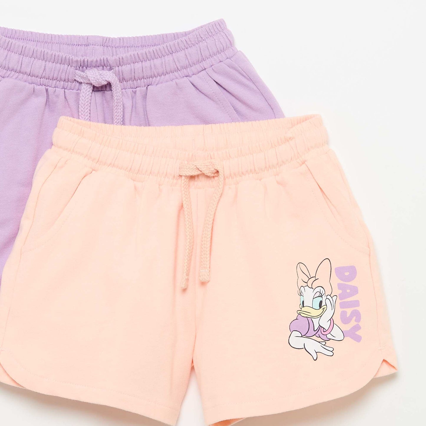Lot de 2 shorts 'Disney' en molleton non gratté ROSE