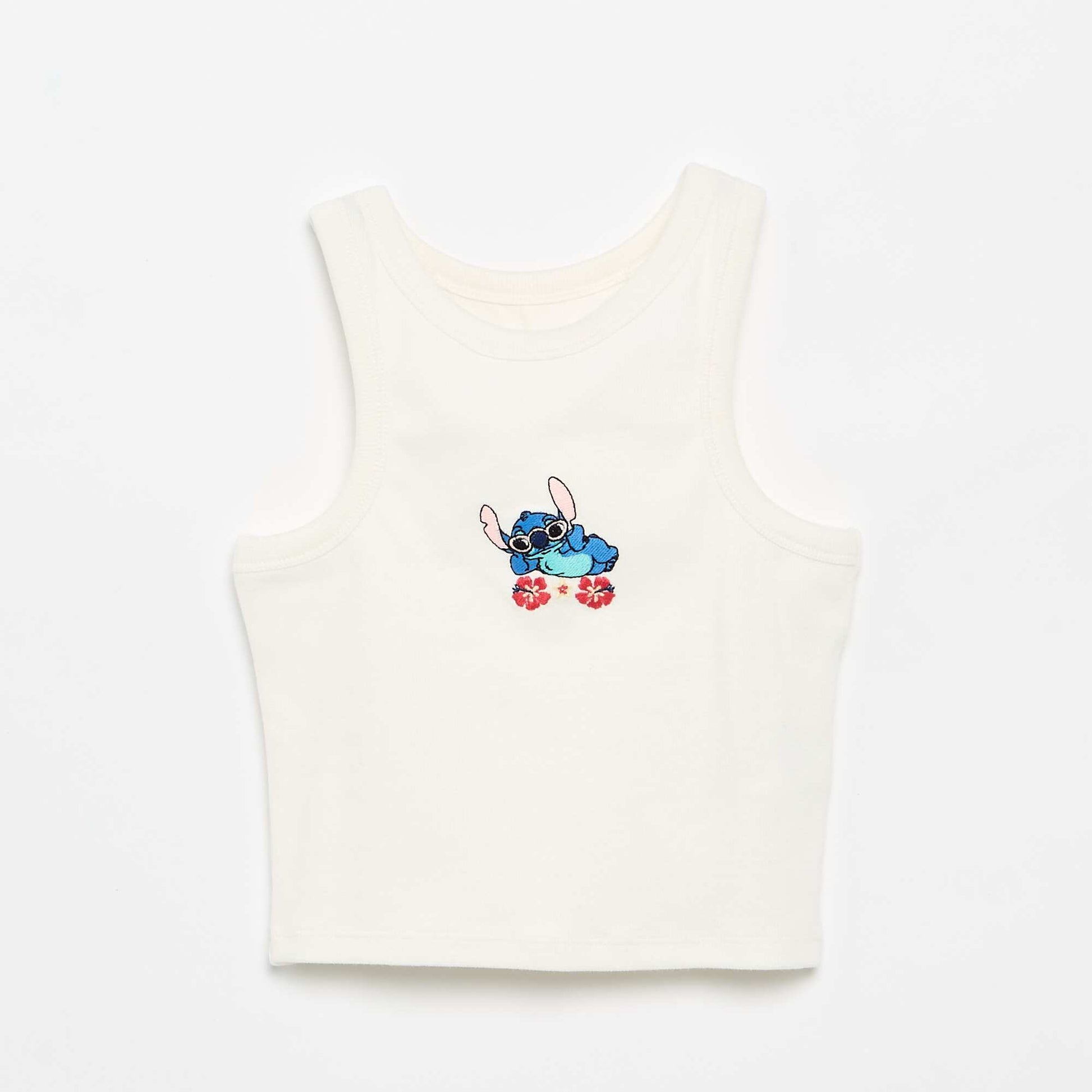 Débardeur 'Disney' 'Stitch' BLANC