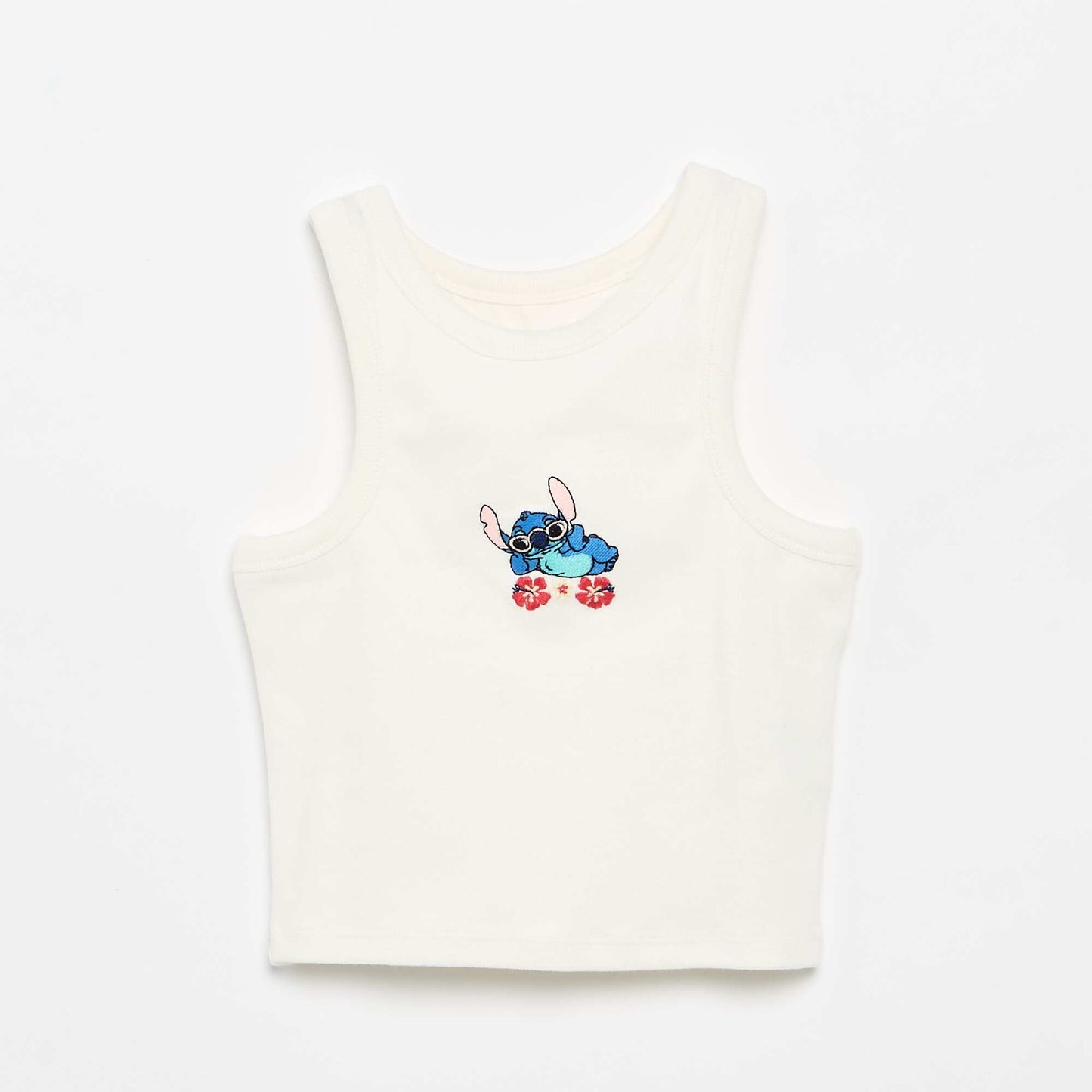 Débardeur 'Disney' 'Stitch' BLANC