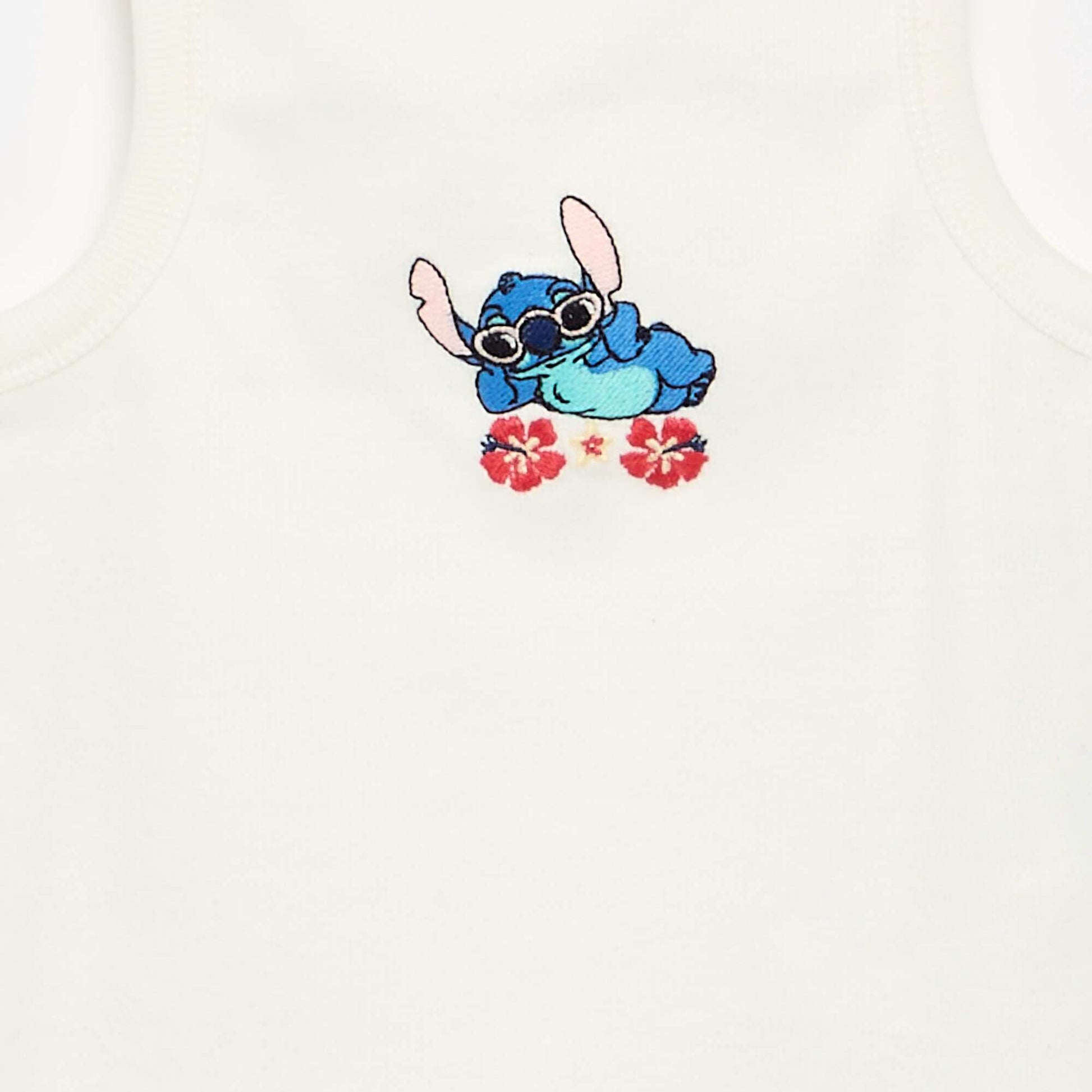Débardeur 'Disney' 'Stitch' BLANC