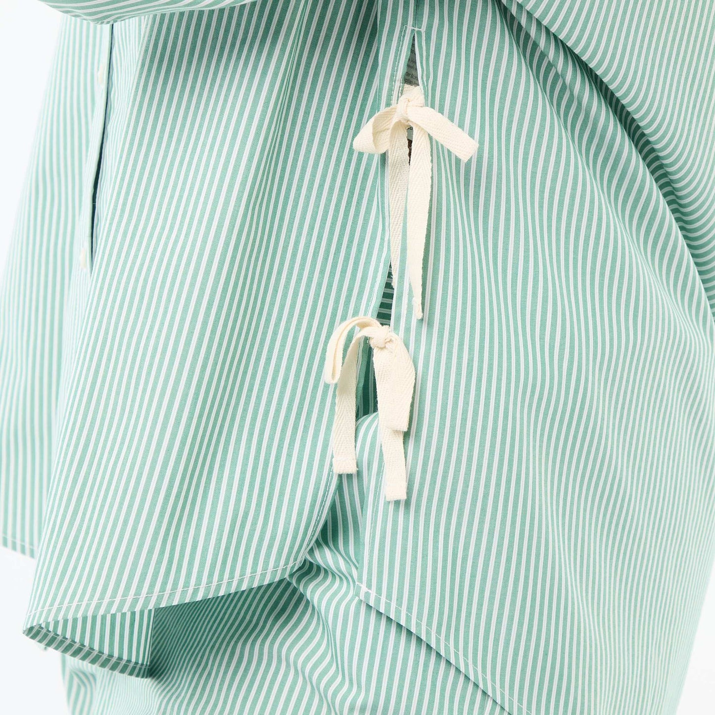 Chemise en popeline VERT