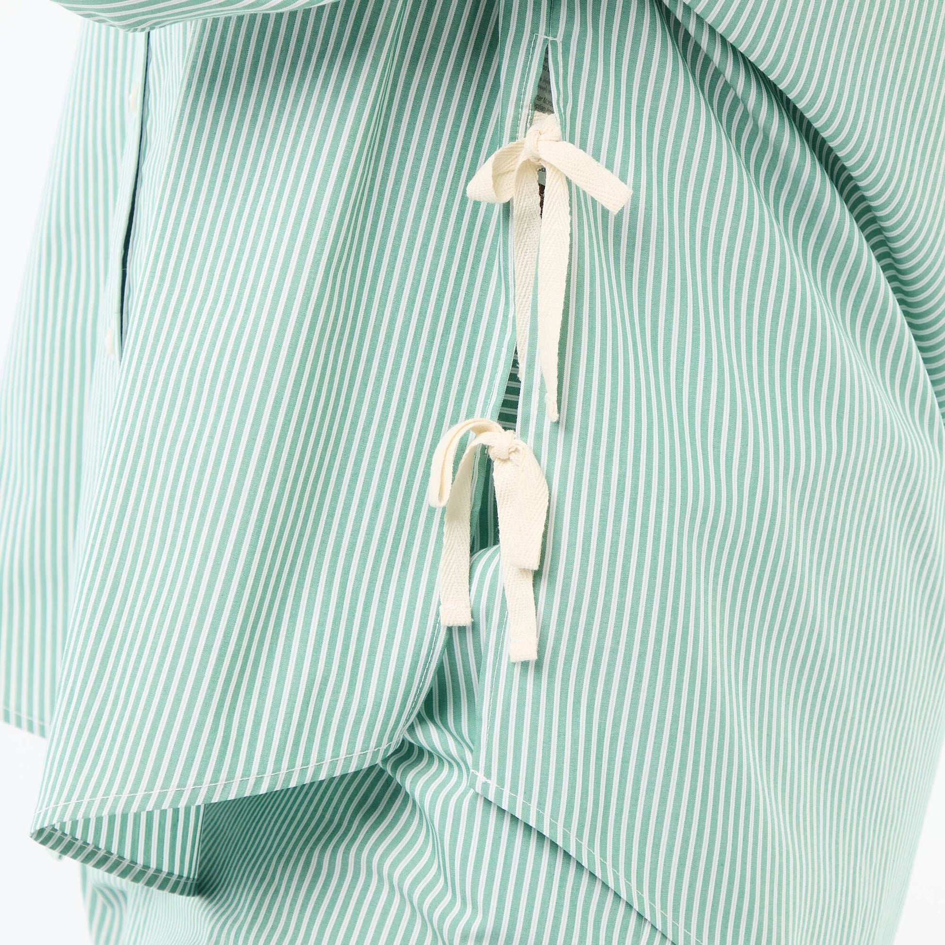 Chemise en popeline VERT