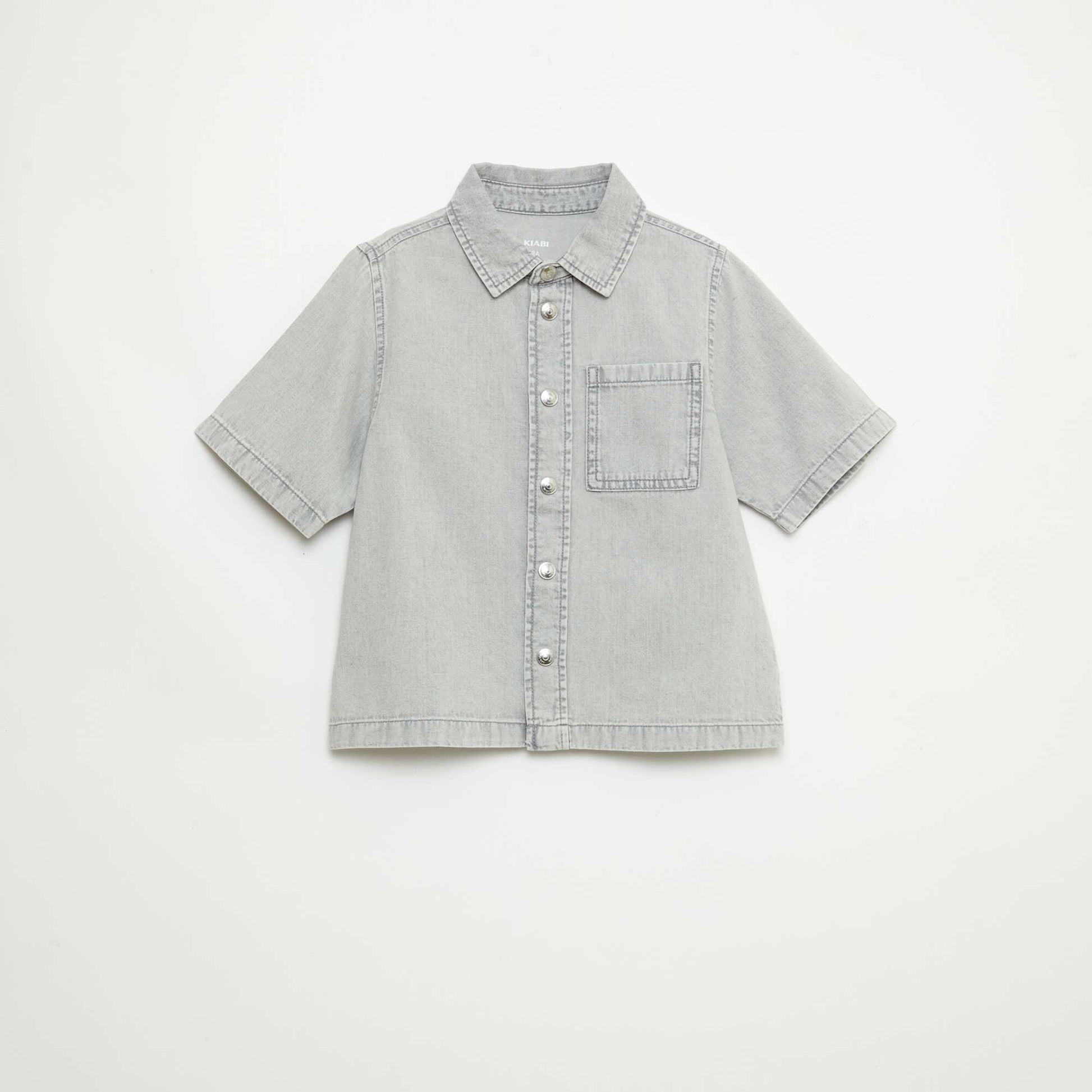 Chemise en jean GRIS