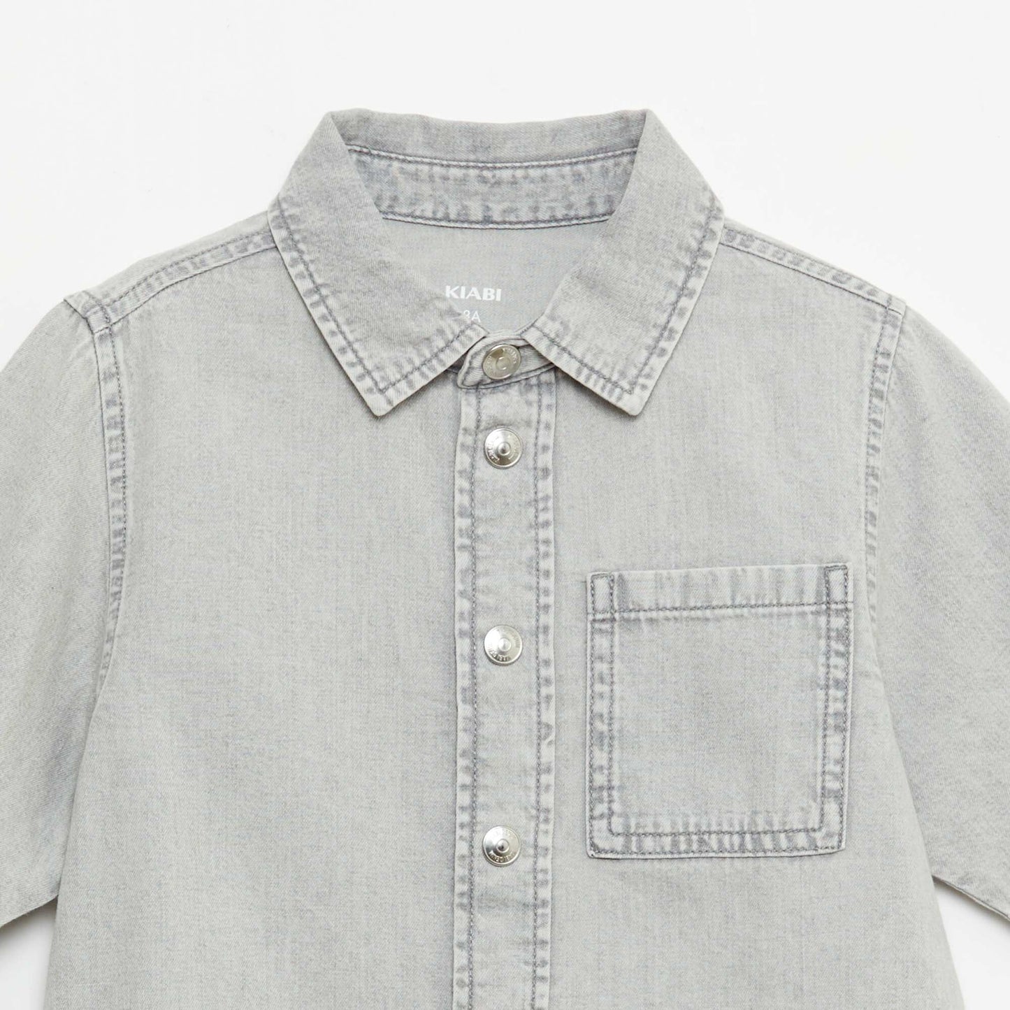 Chemise en jean GRIS