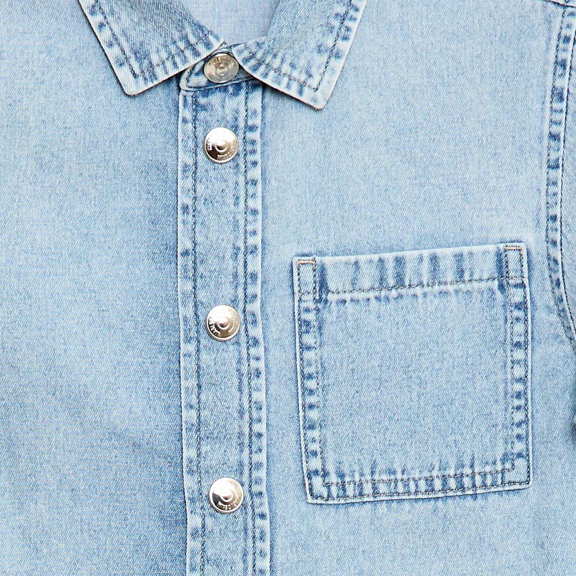 Chemise en jean GRIS