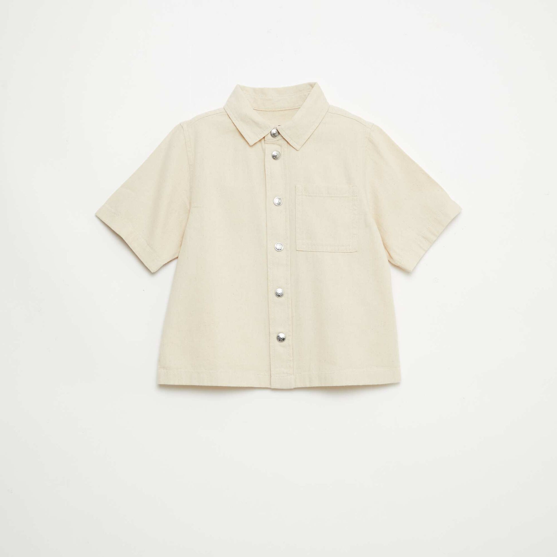 Chemise en jean BEIGE