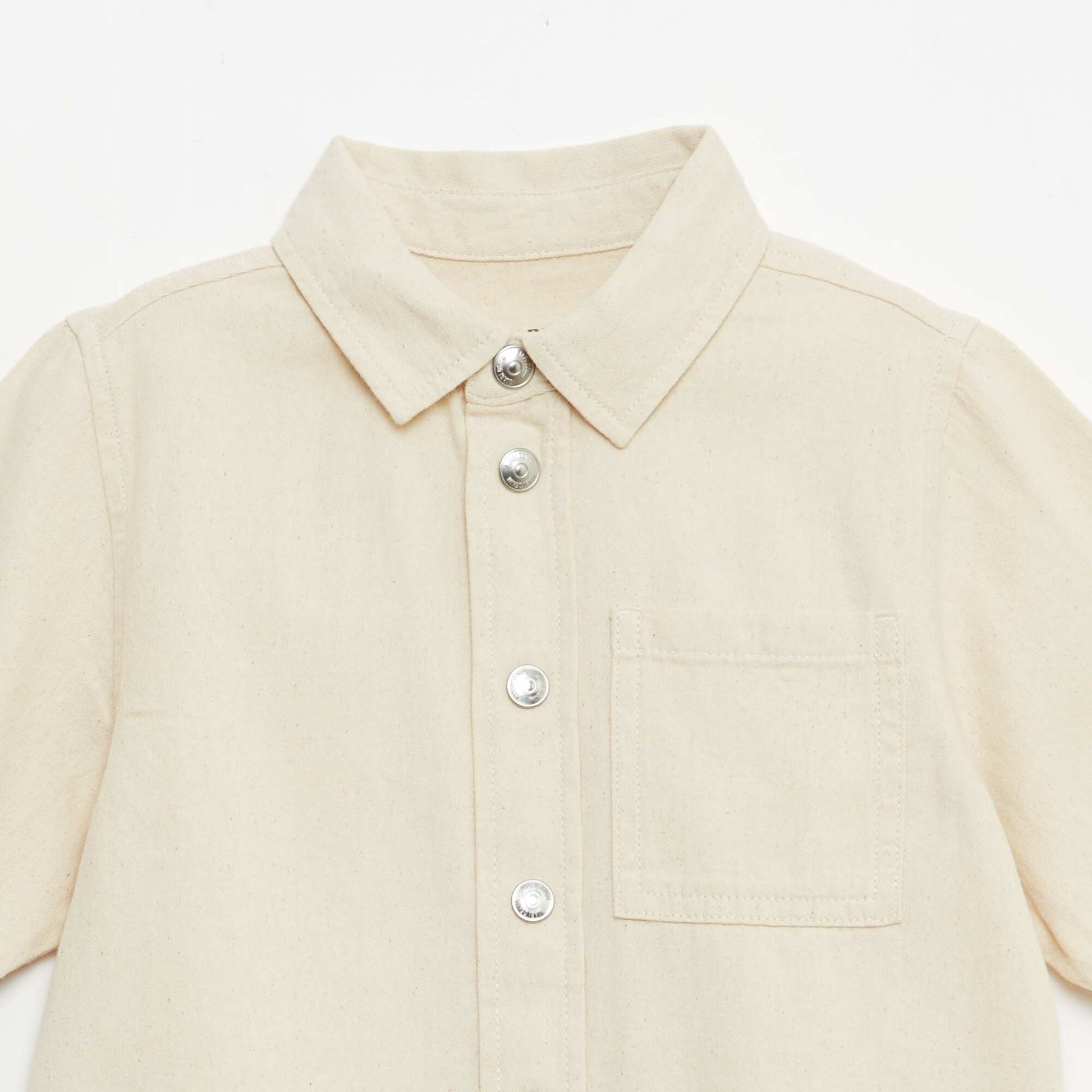 Chemise en jean BEIGE