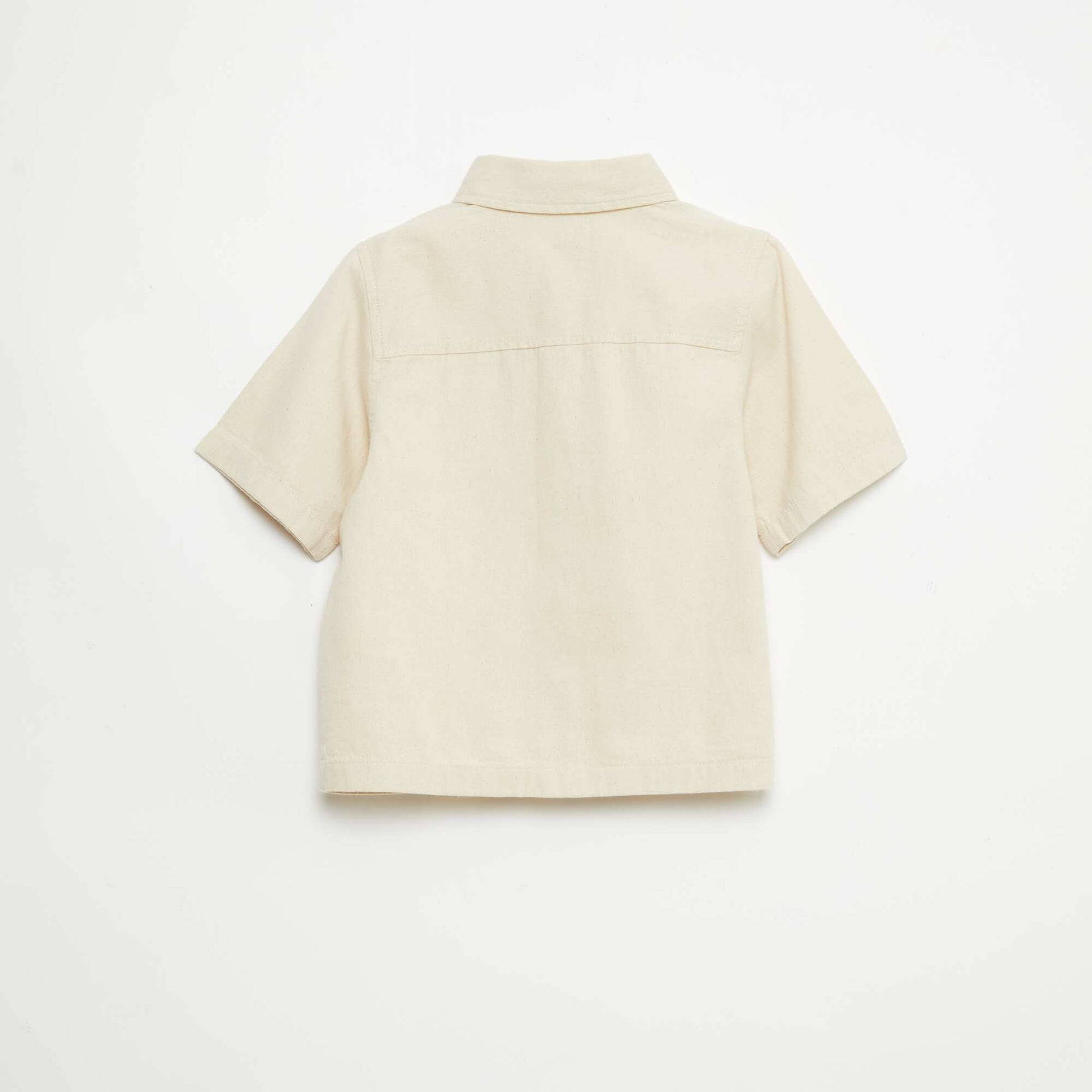 Chemise en jean BEIGE