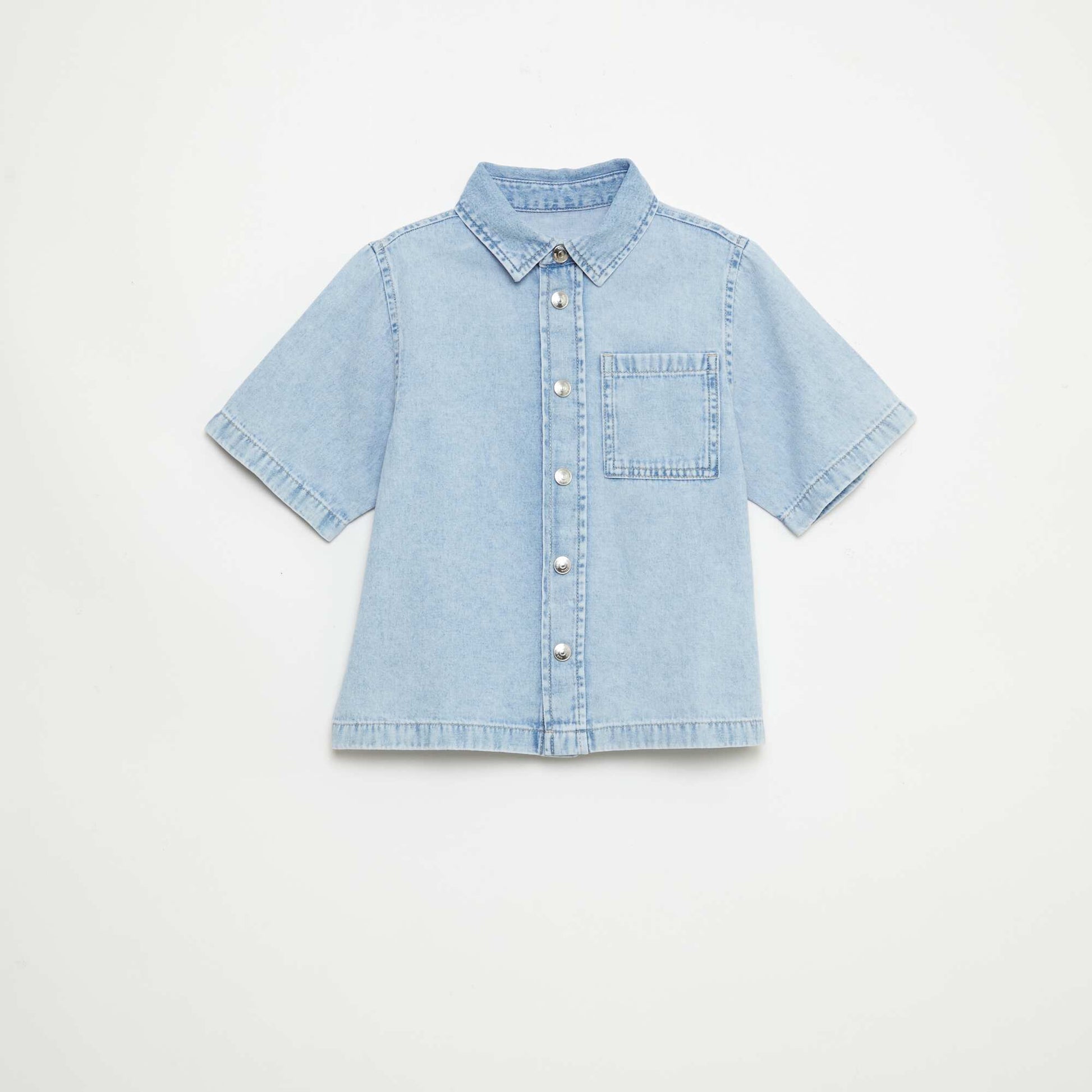 Chemise en jean BLEU