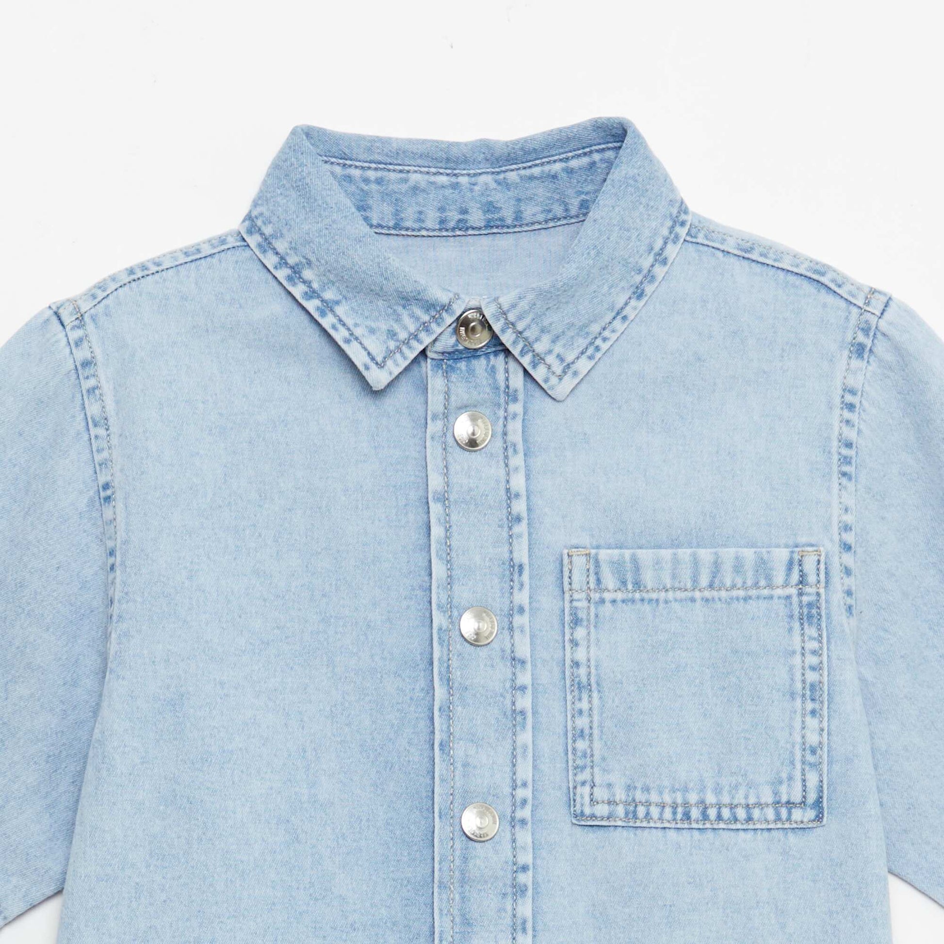 Chemise en jean BLEU