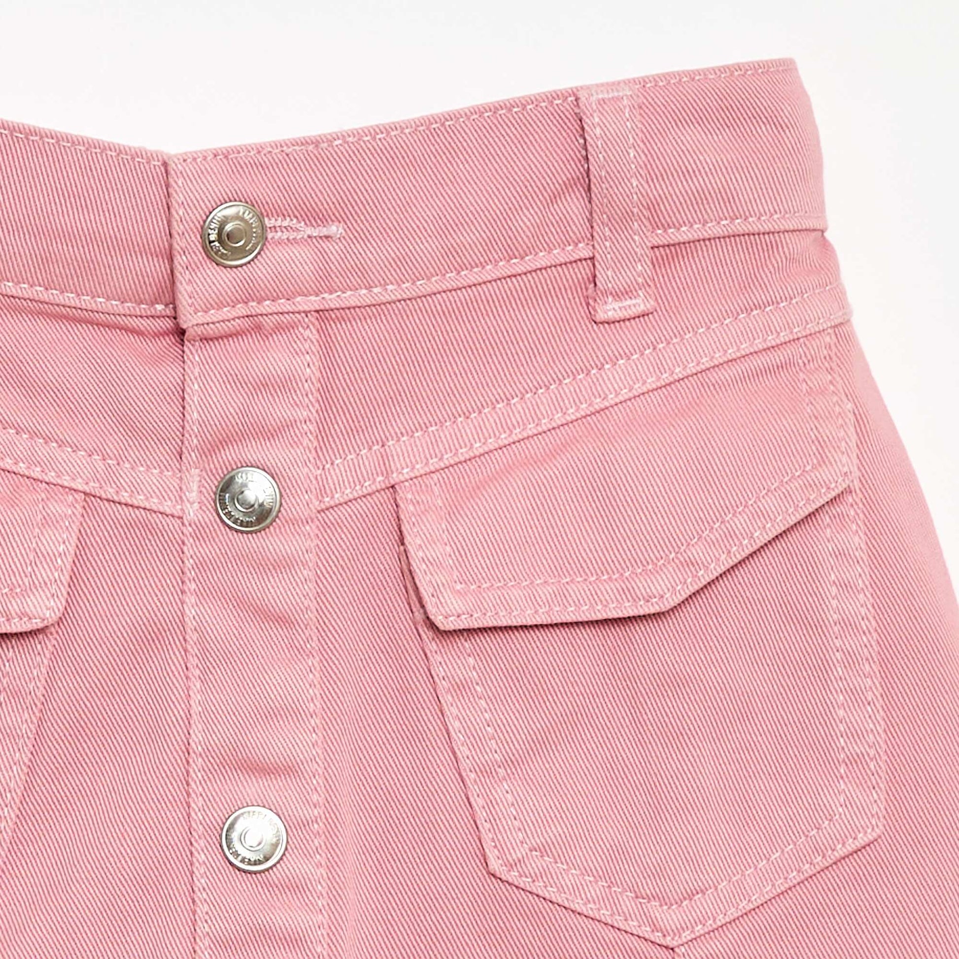 Jupe en denim boutonnée ROSE