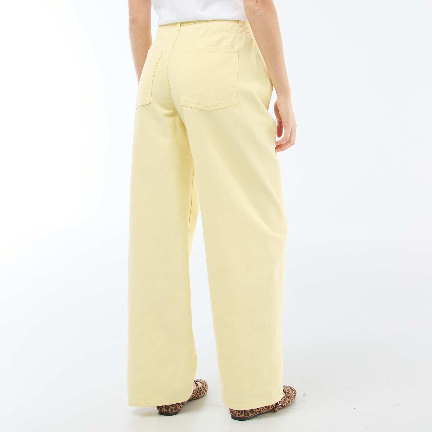 Pantalon ballon fit JAUNE