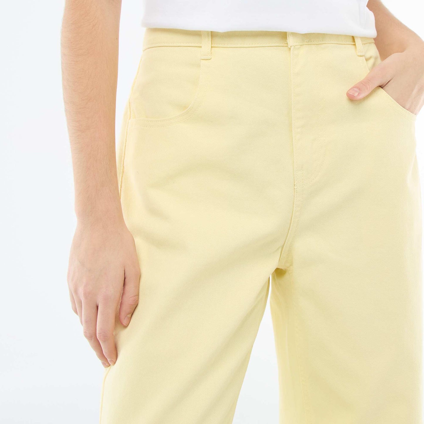 Pantalon ballon fit JAUNE