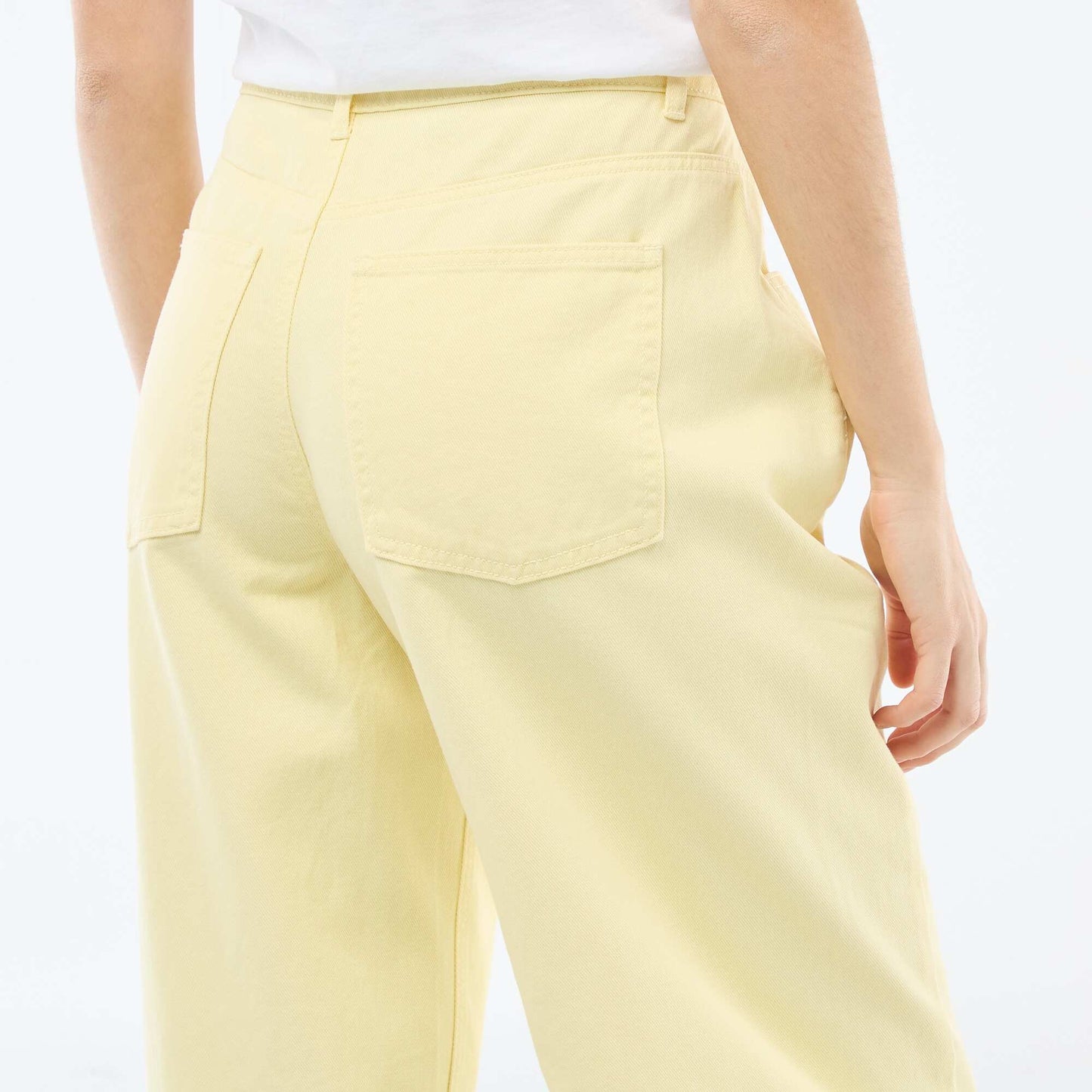Pantalon ballon fit JAUNE