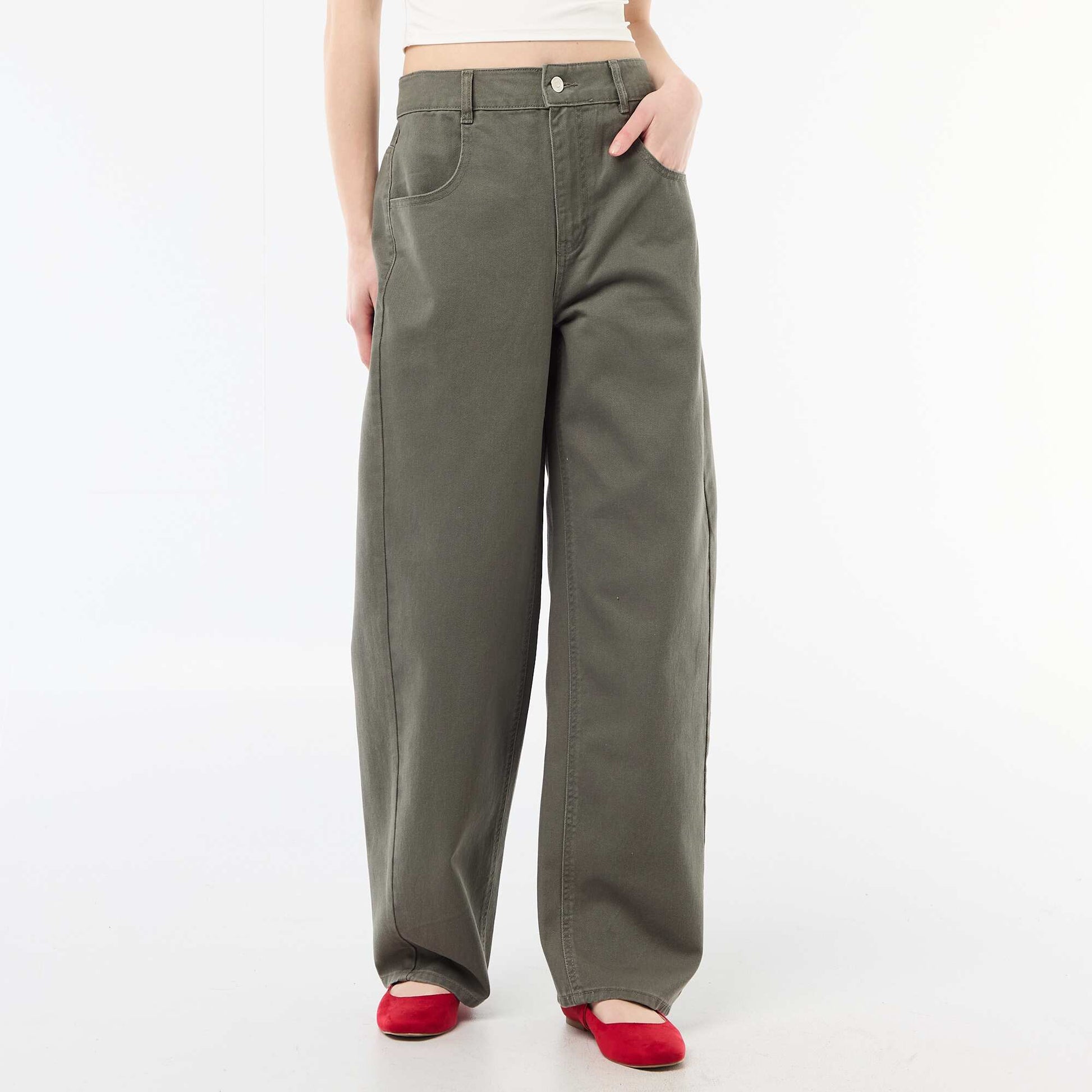 Pantalon ballon fit KAKI