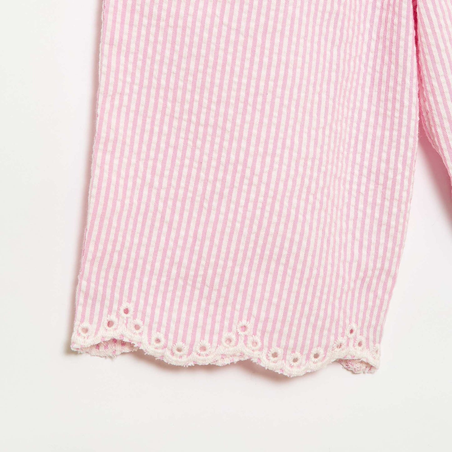 Ensemble blouse + pantalon Vichy -  2 pièces ROSE