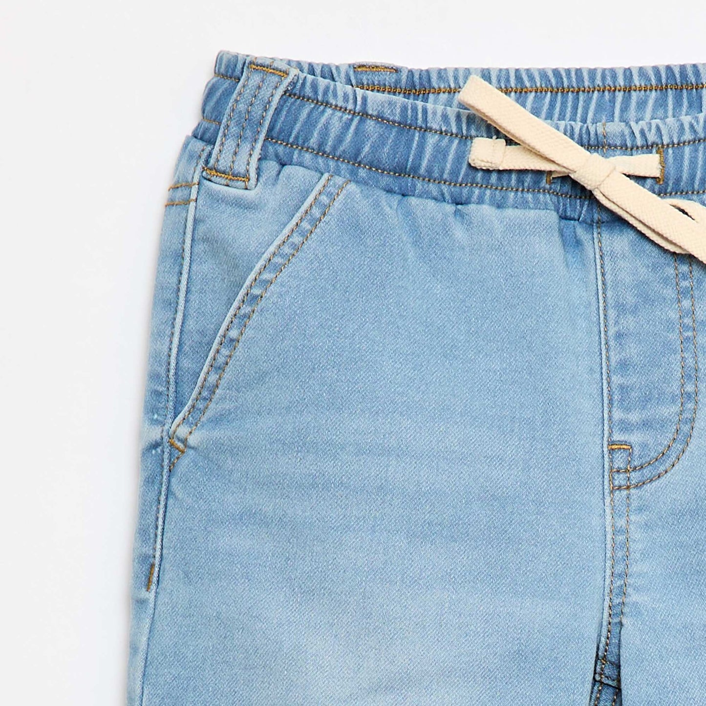 Bermuda en denim - Collection facile à enfiler BLEU