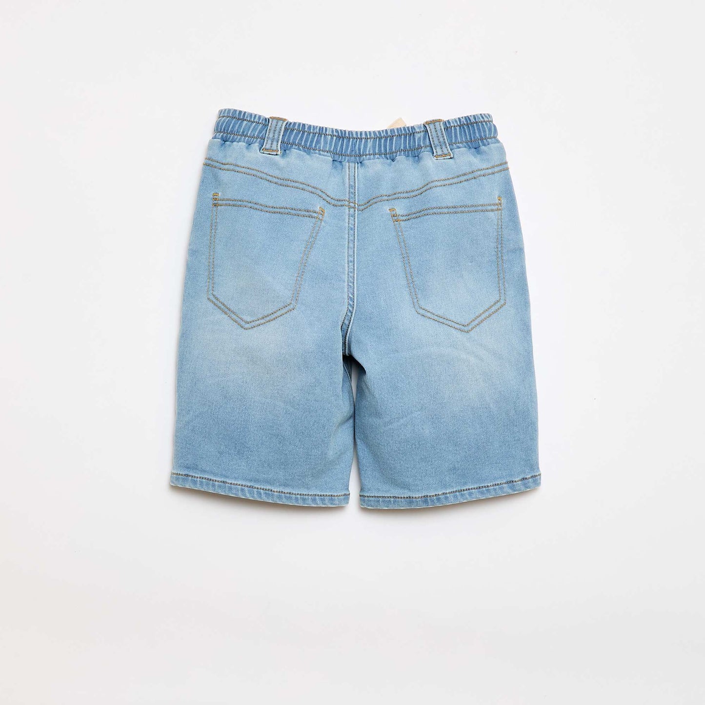Bermuda en denim - Collection facile à enfiler BLEU