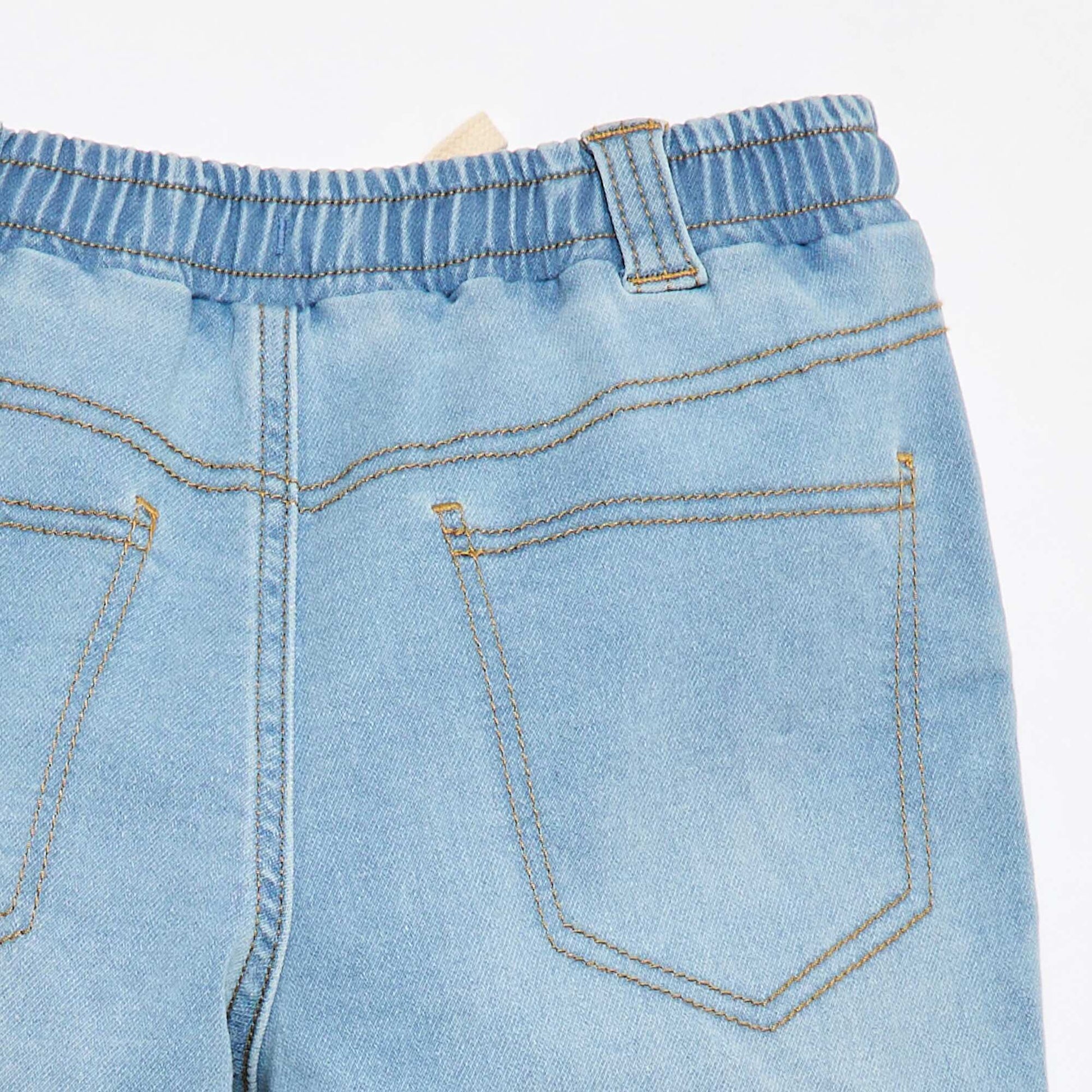 Bermuda en denim - Collection facile à enfiler BLEU