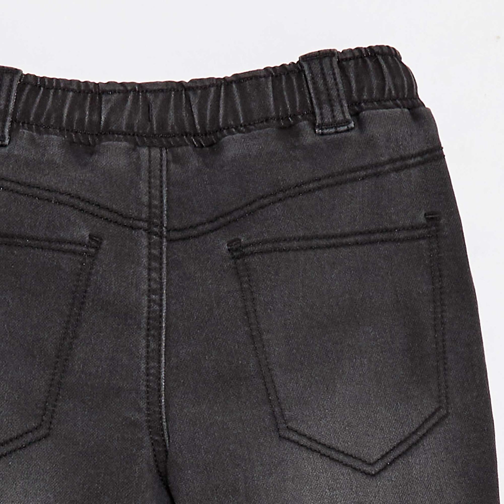 Bermuda en denim - Collection facile à enfiler GRIS