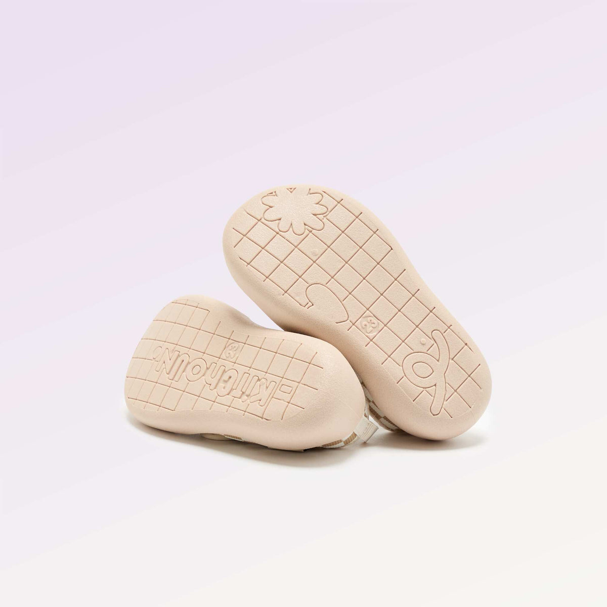 Chaussons motricité 4 'marcher' - Kitchoun BEIGE