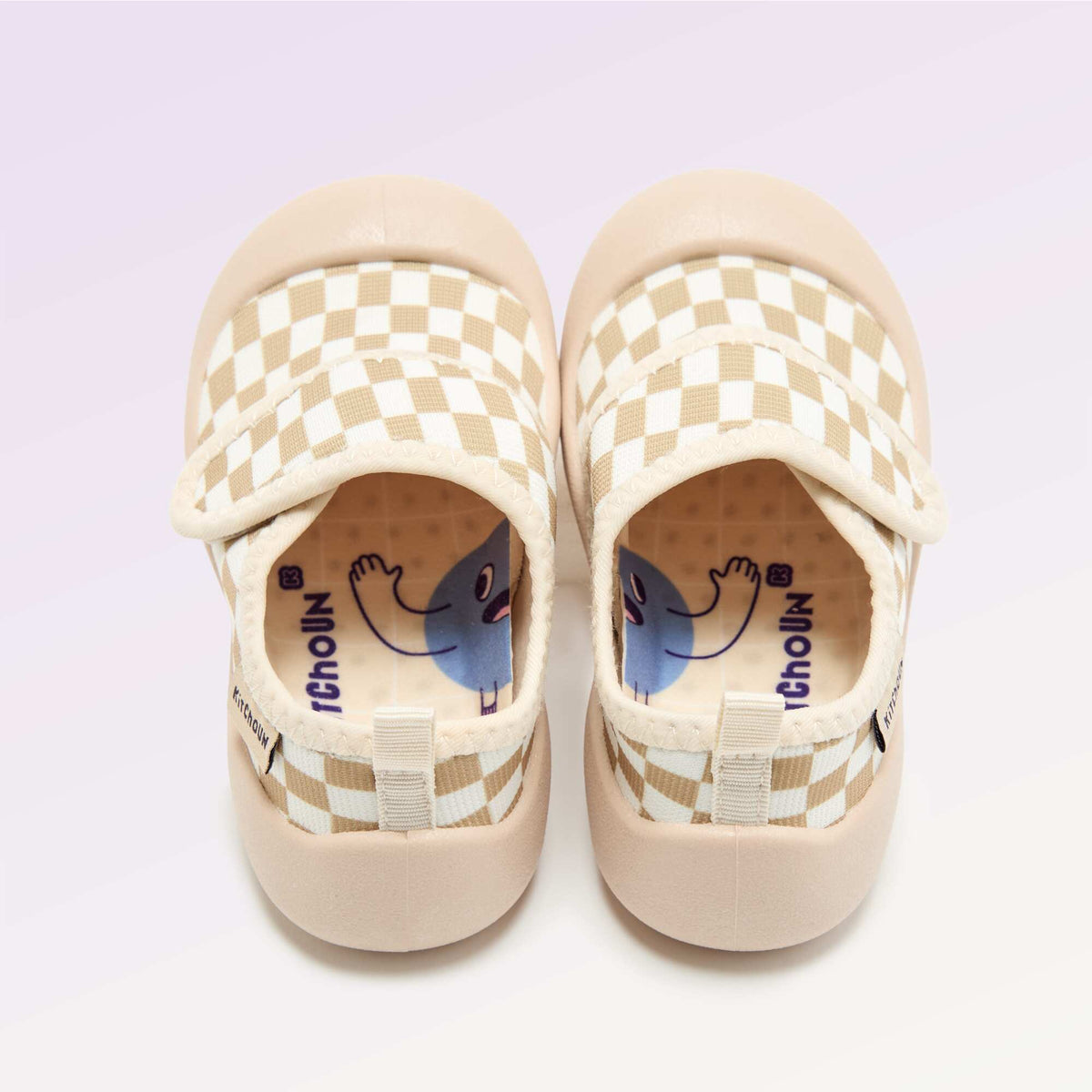 Chaussons motricité 4 'marcher' - Kitchoun BEIGE