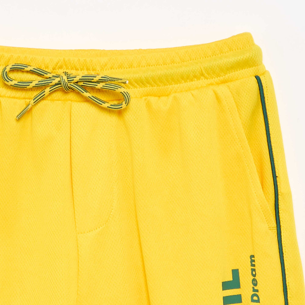 Short de sport Brésil JAUNE