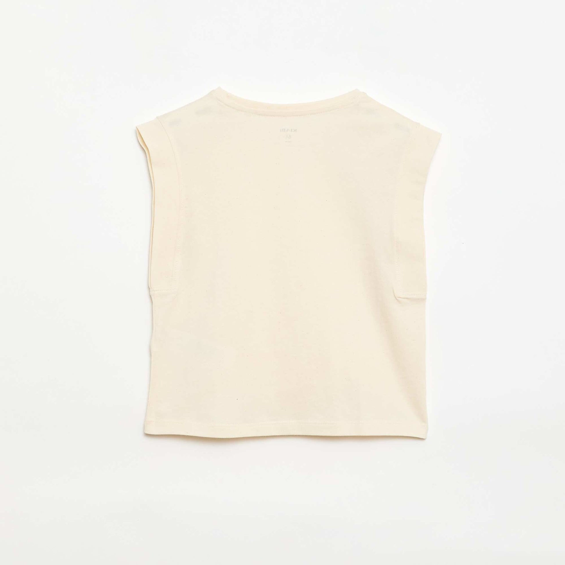 Lot de 2 débardeurs uni ROSE