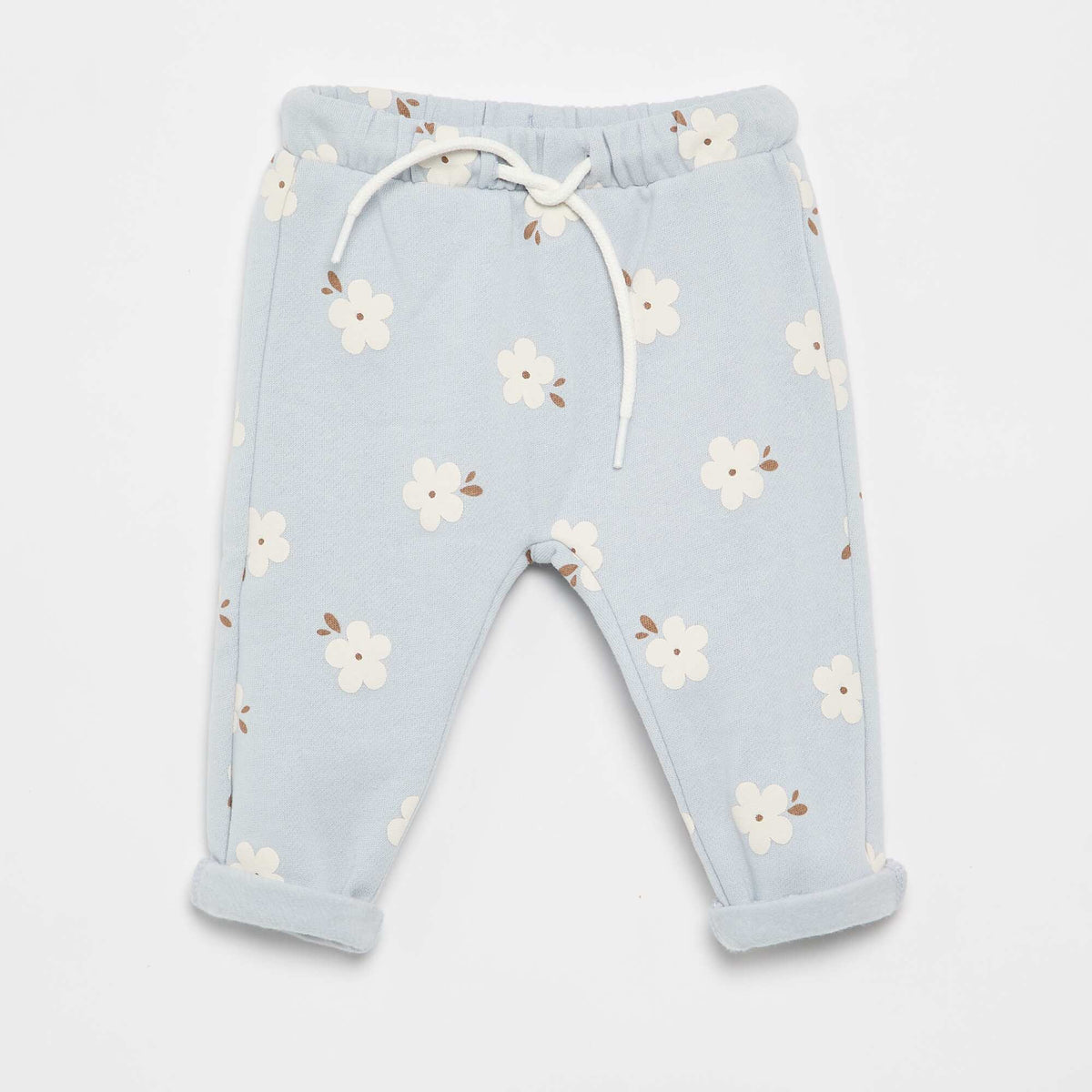Pantalon jogging à motif BLEU