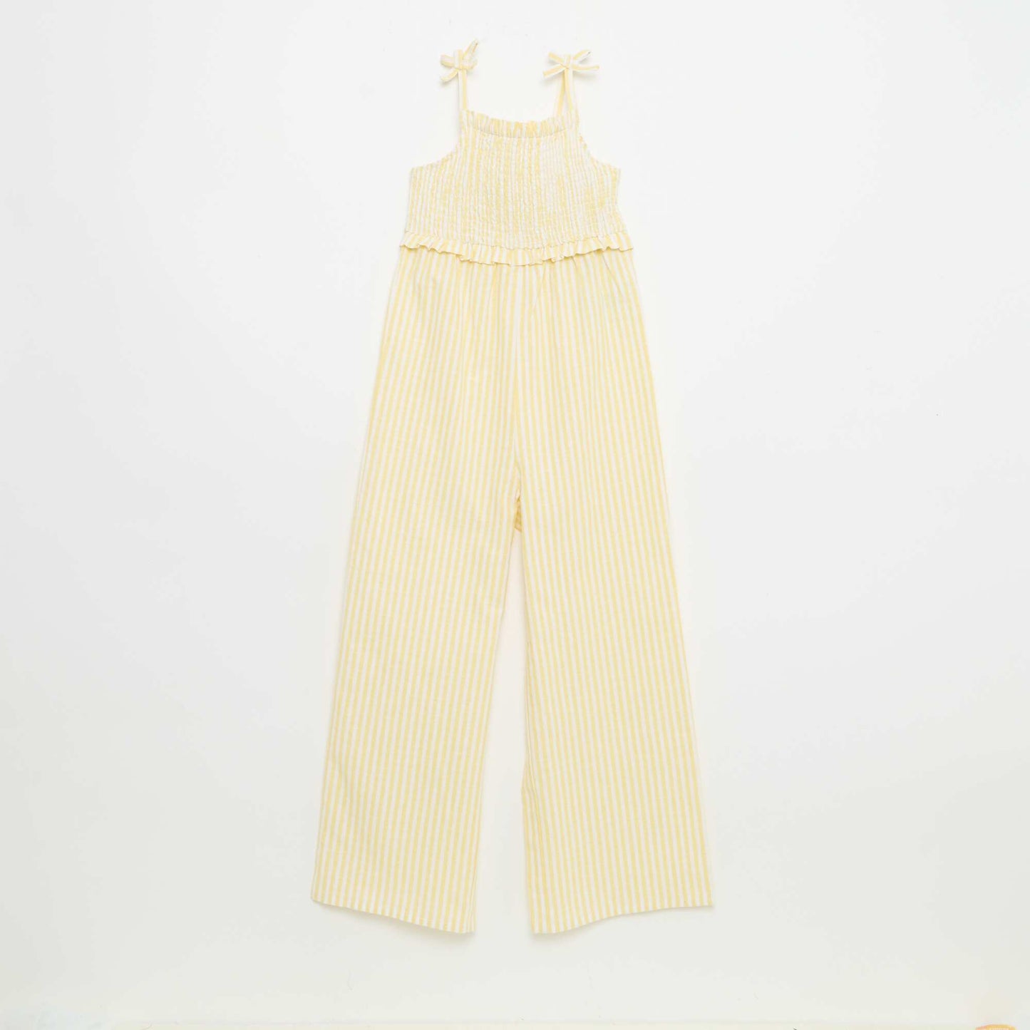 Combinaison pantalon à bretelles JAUNE