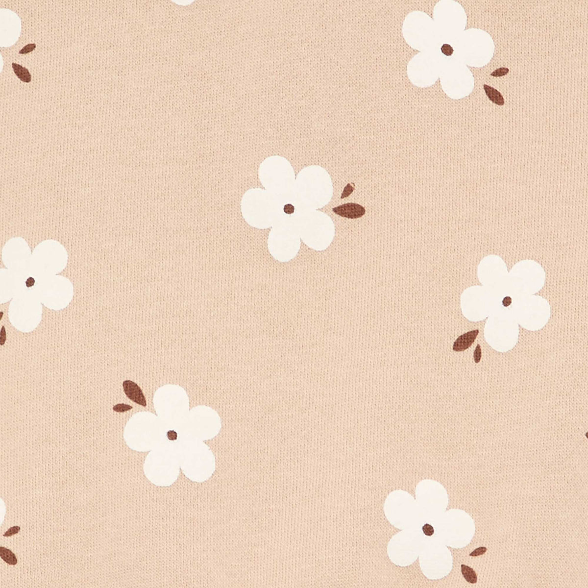 Sweat à motif en molleton BEIGE